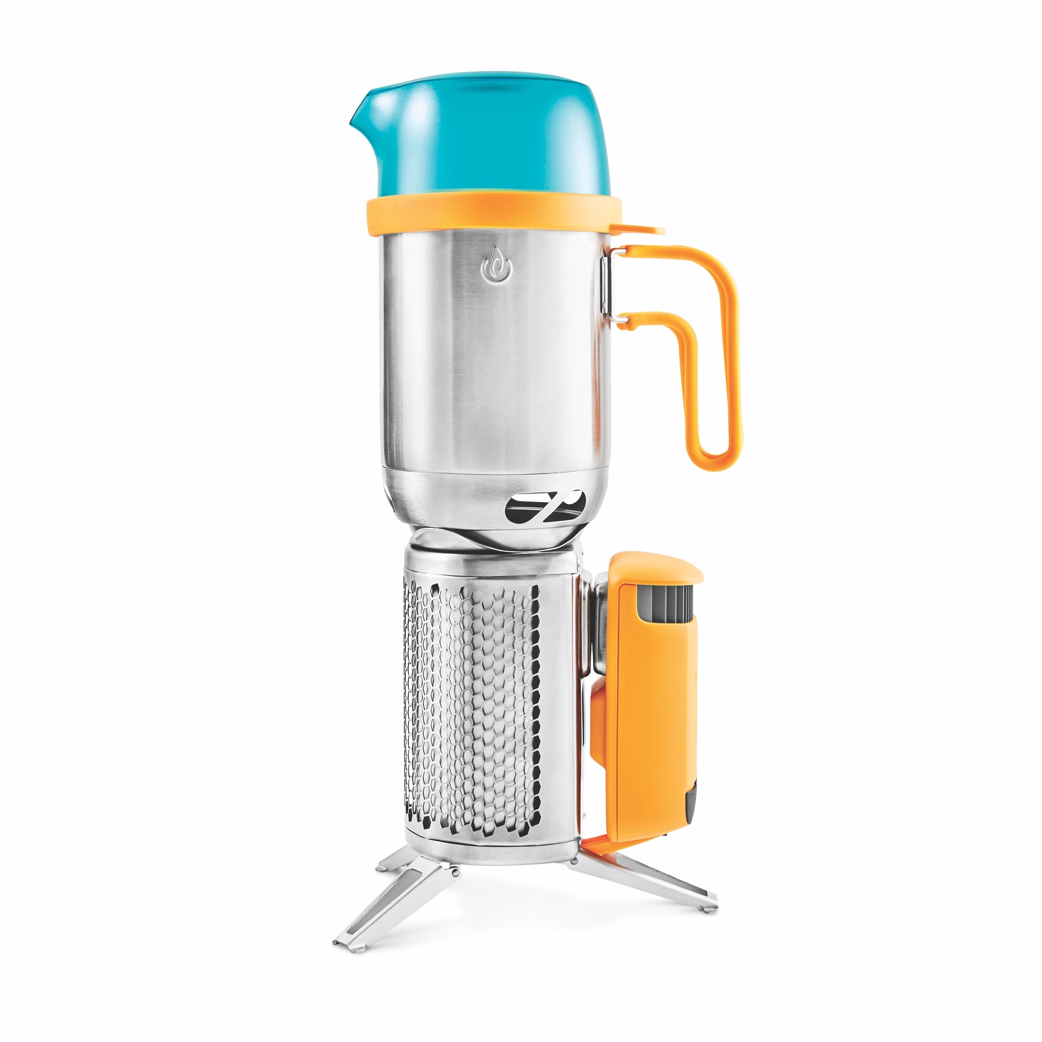 BioLite CampStove Complete Cook Kit - Campingkocher und Ladestation für Smartphones . Aus Holzfeuer Strom erzeugen !