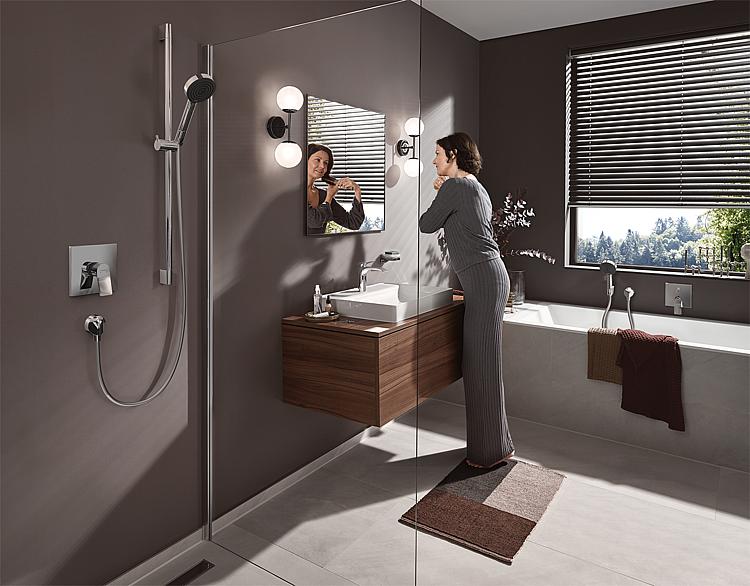 hansgrohe Design Waschtisch Armatur Vivenis - Wasser sparend nur 5,0 L anstelle 15 L herkömmlicher Armaturen!