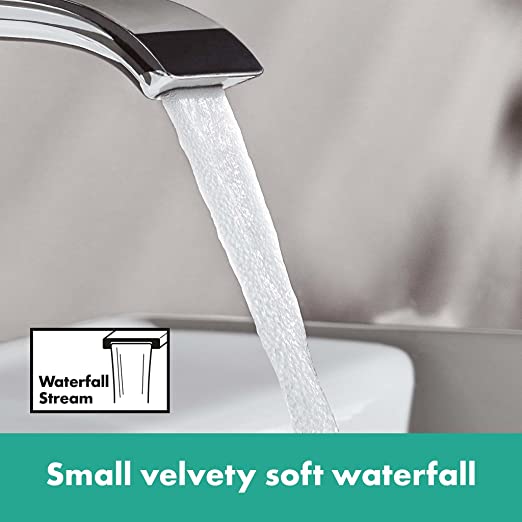 hansgrohe Design Waschtisch Armatur Vivenis - Wasser sparend nur 5,0 L anstelle 15 L herkömmlicher Armaturen!