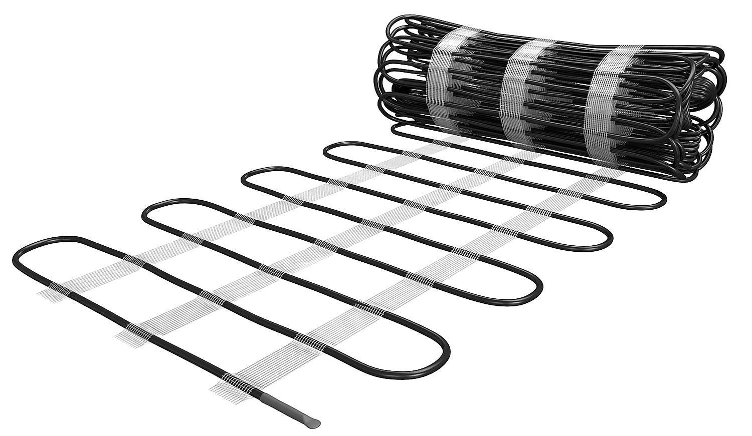 asdec life ® Eis/Schneeschmelz-Heizmatte für Freiflächen in Beton/Sandeinbau 600W/230V/4x0,5m=2m²