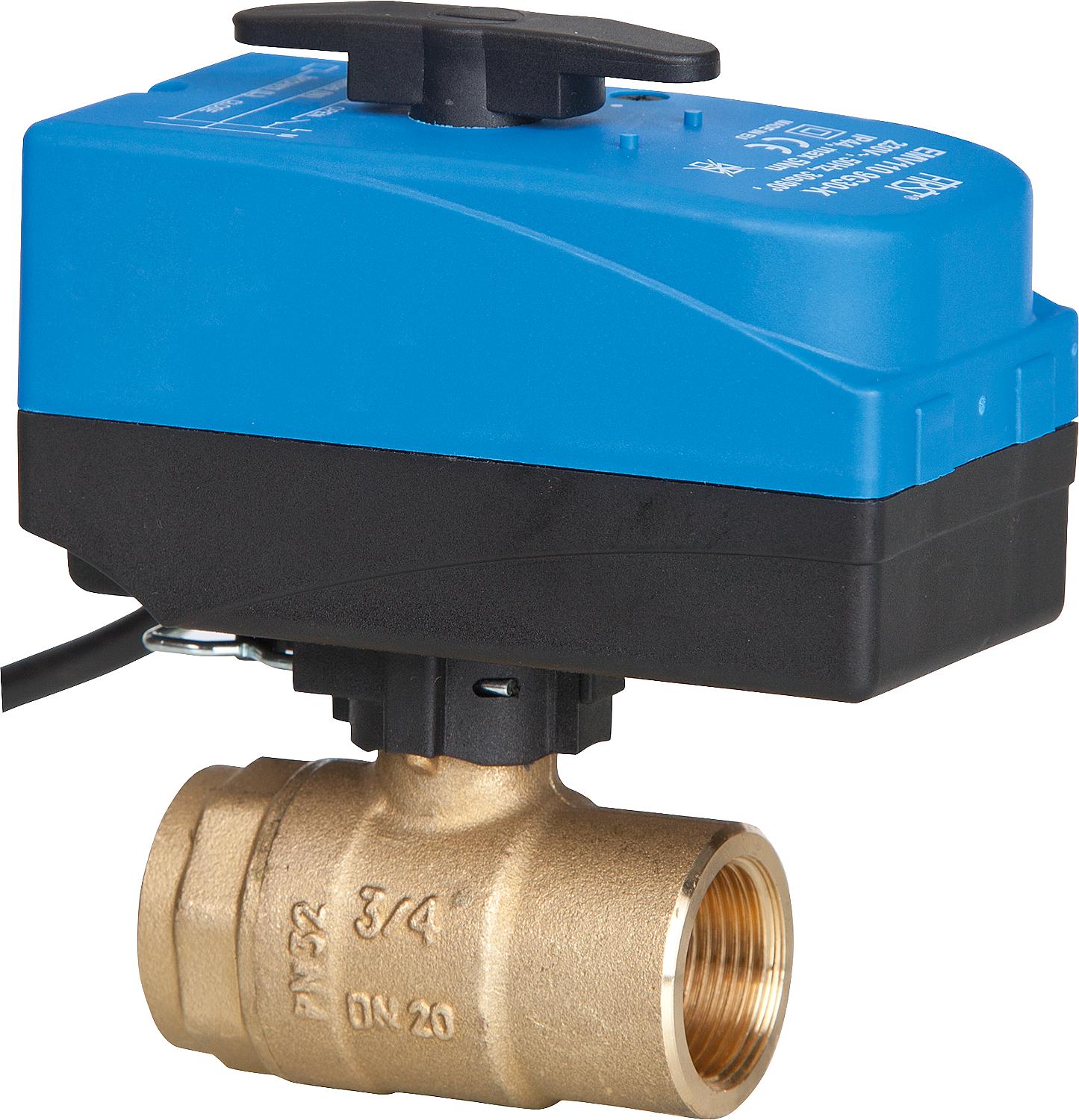 asdec life ® 2/2Wege Elektro-Kugelventil 3/4" Typ EMV 110 220/9G30-K IG x IG DVGW