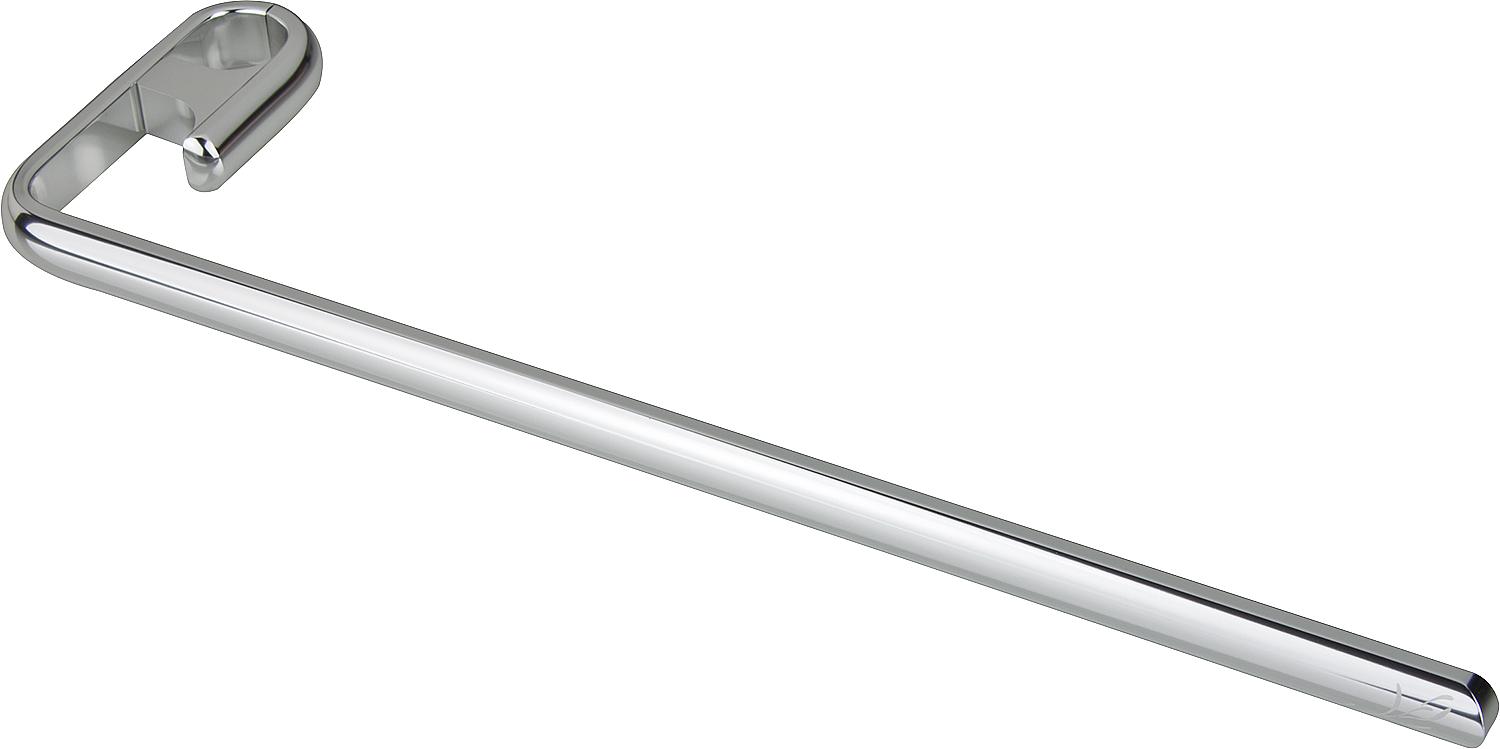 asdec life ® Handtuchhalter Tribeca Alu- Röhrenradiator, Alu gebürstet, L=437mm