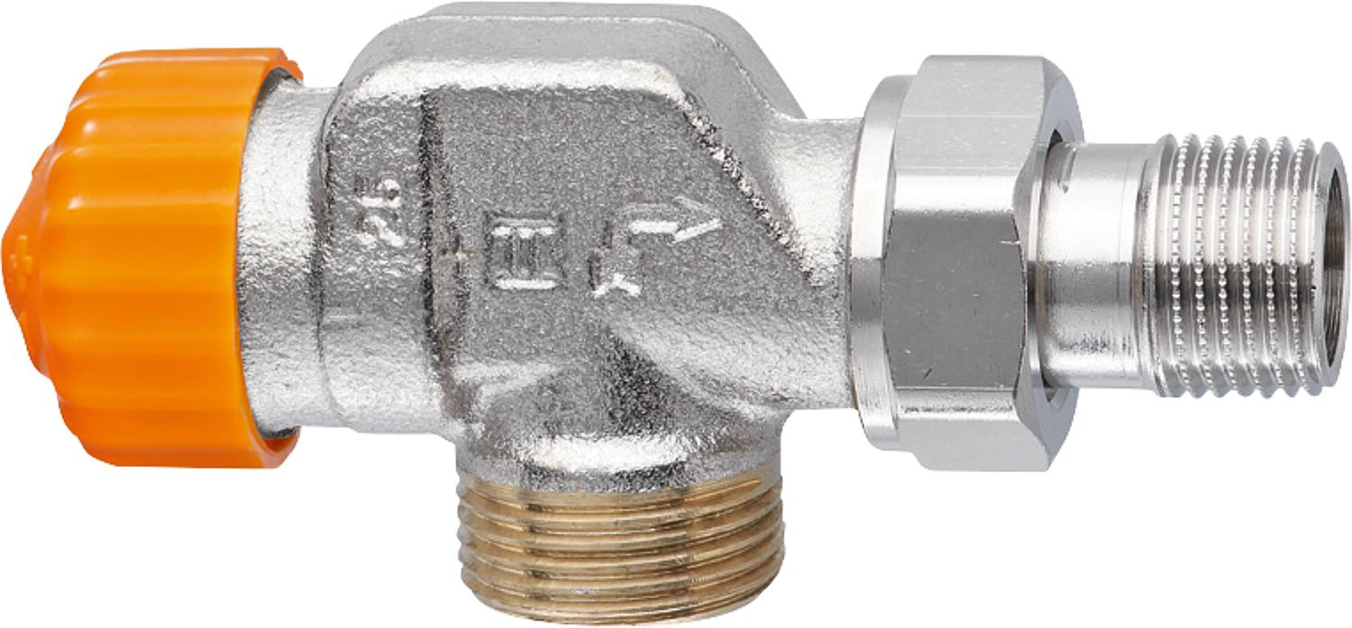 asdec life ® Thermostat-Ventilunterteil IMI Heimeier Eclipse DN15(1/2")x G3/4"AG, Axial