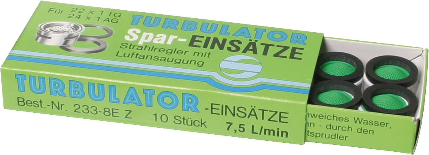 asdec life ® Siebeinsatz für Spar-Strahlregler M 22/24x1 mit Gummidich
