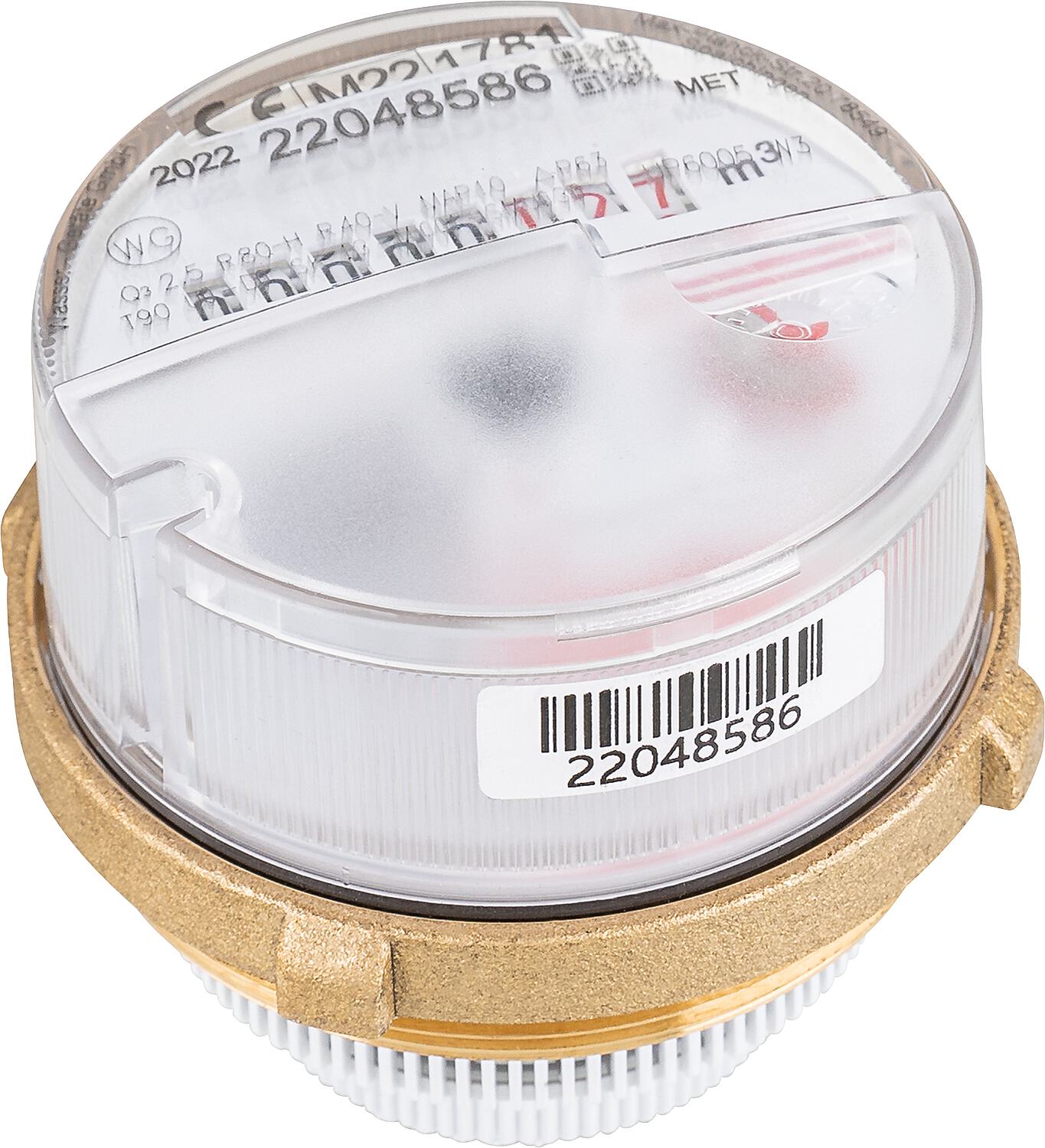 asdec life ® WW-Kapselzähler - Modular Qn 1,5 zum Austausch für Metrona und Brunata HT3,inkl.Be.-Gebühr