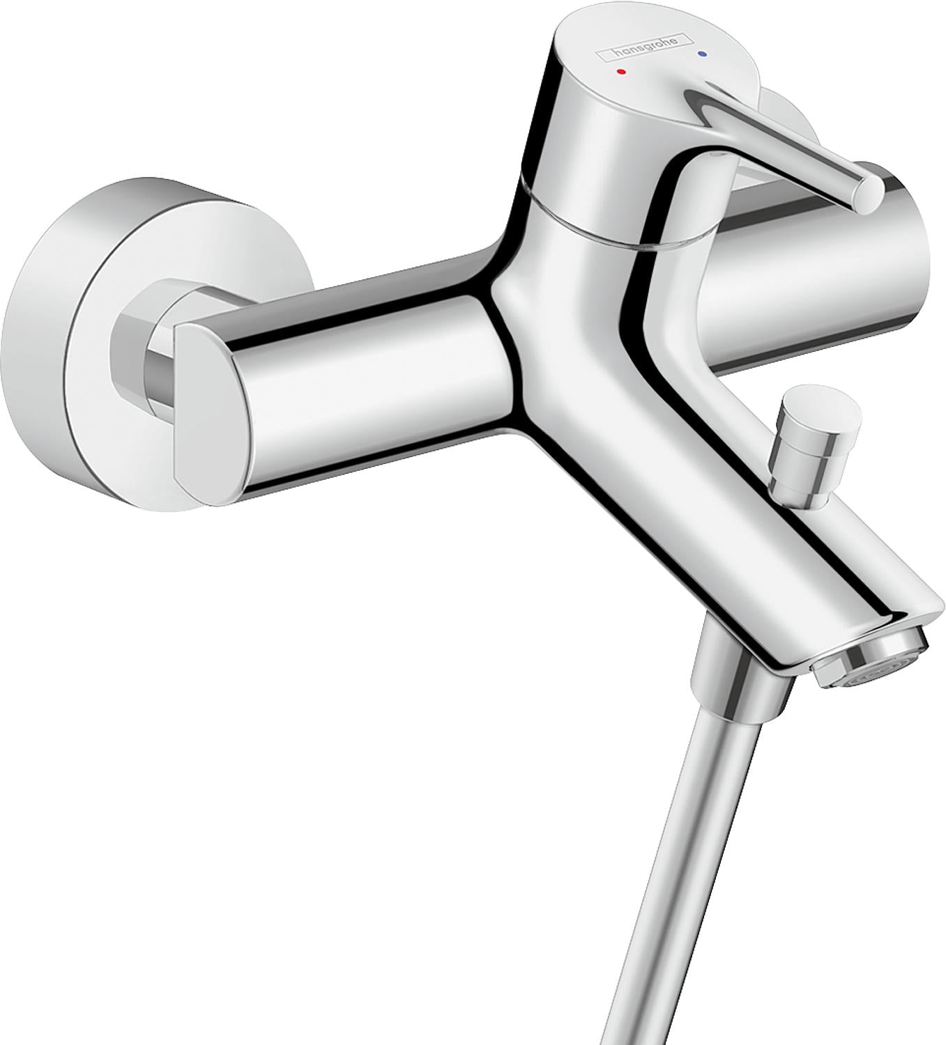 asdec life ® Wannenmischer Hansgrohe Talis S, chrom Aufputz