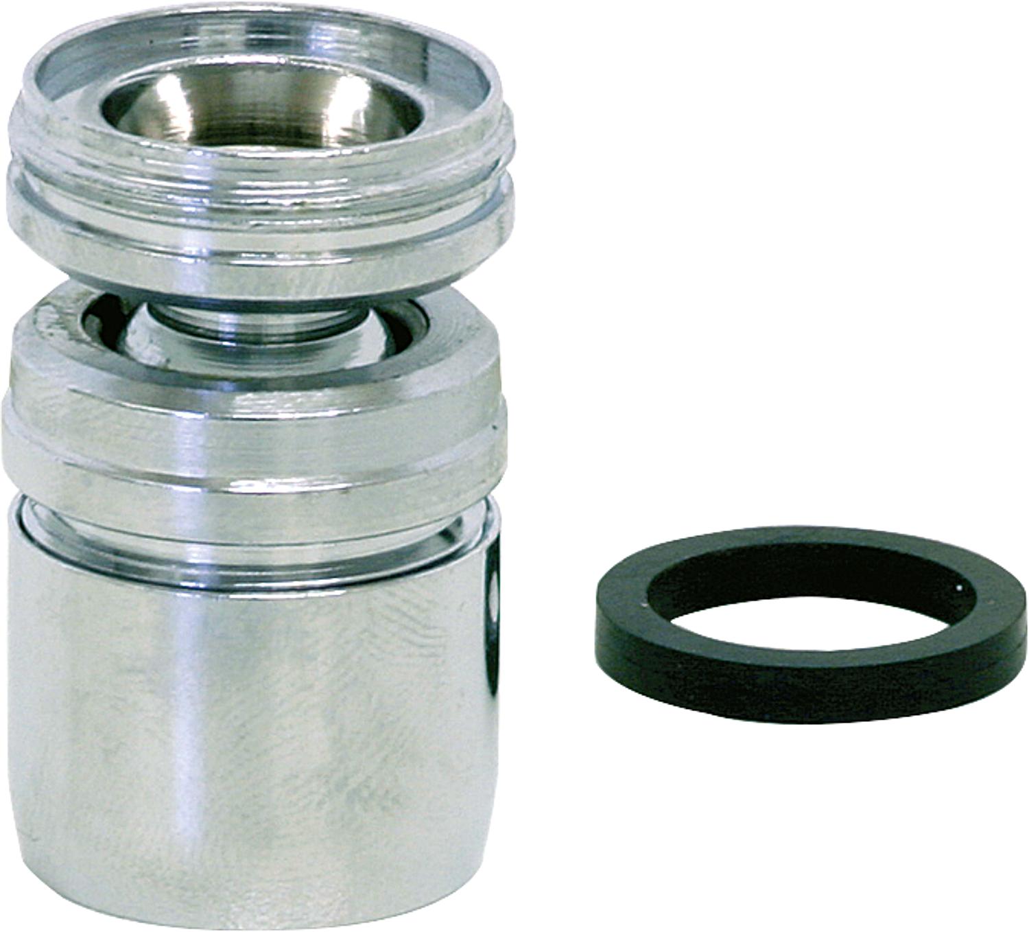 asdec life ® Kugelgelenk mit Spar-Luftsprudler AG M24X1 auf AG M22X1 - asdec life ® Kugelgelenk mit Spar-Luftsprudler AG M24X1 auf AG M22X1 *BG* 7,5