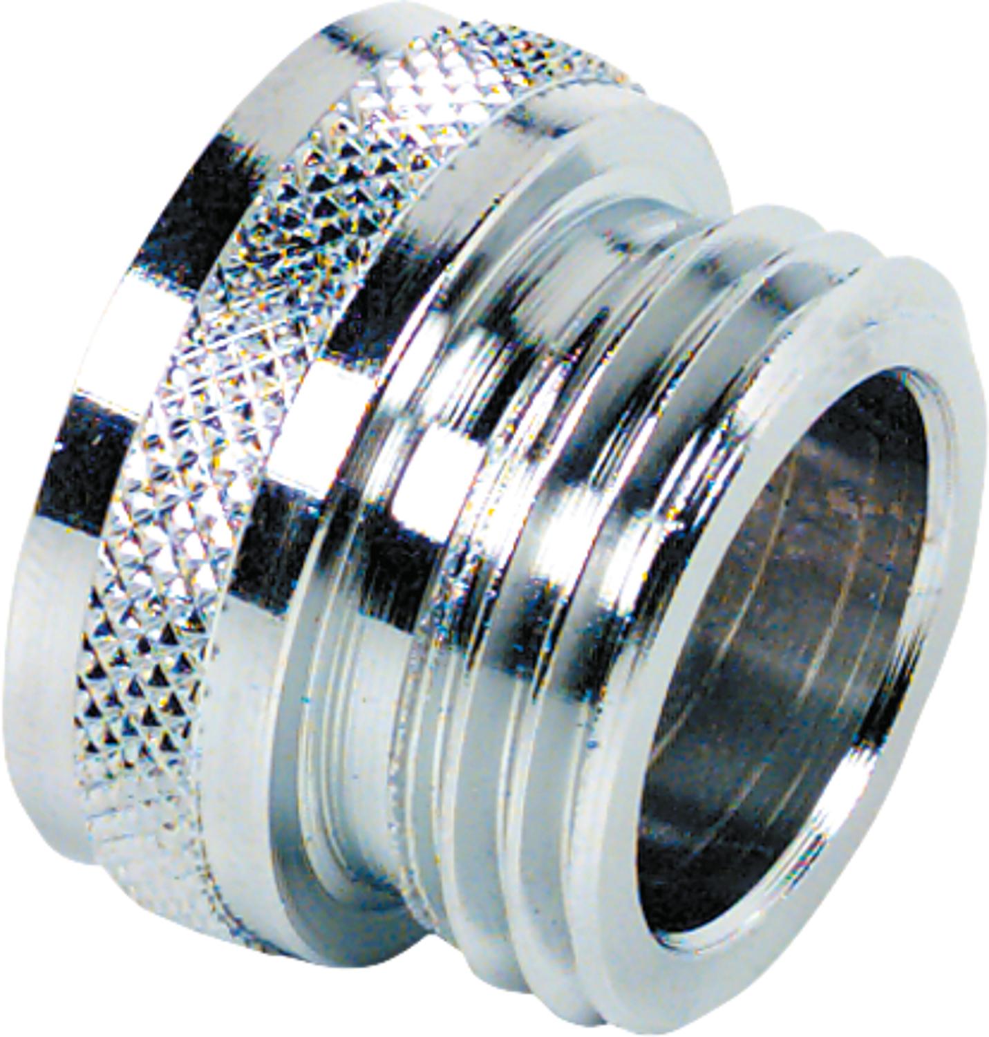 asdec life ® Reduzierstück Messing verchromt IG M22X1 auf AG 1/2" - asdec life ® Reduzierstück Messing verchromt IG M22X1 auf AG 1/2"