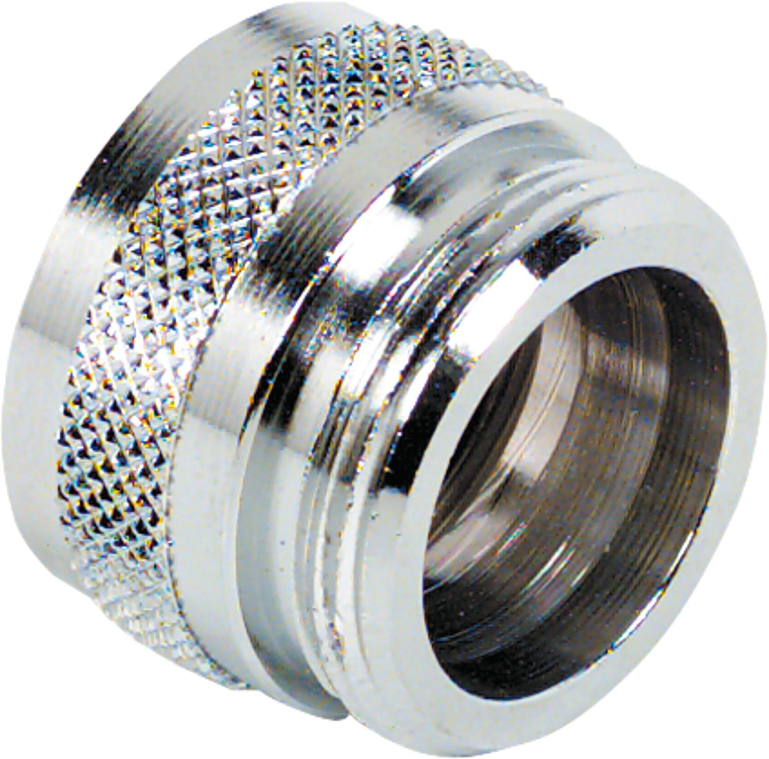 asdec life ® Reduzierstück Messing verchromt IG 1/2" auf AG M 22X1 *BG*