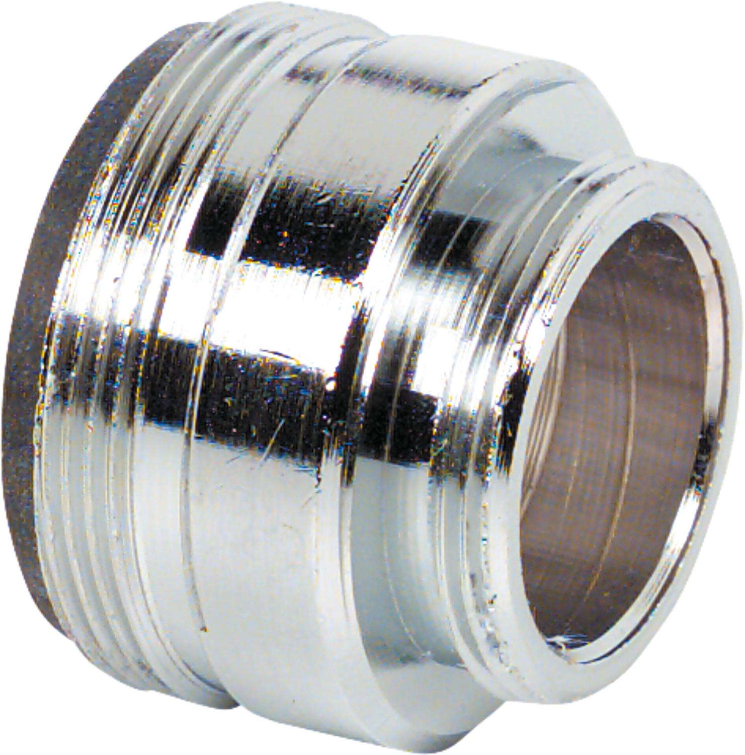 asdec life ® Reduzierstück Messing verchromt AG 28X1 auf AG 22X1 WAFÜ *BG*