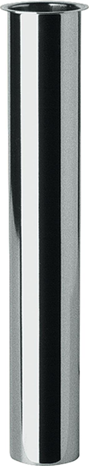asdec life ® Bördelrohr 32x200mm Edelstahl verchromt