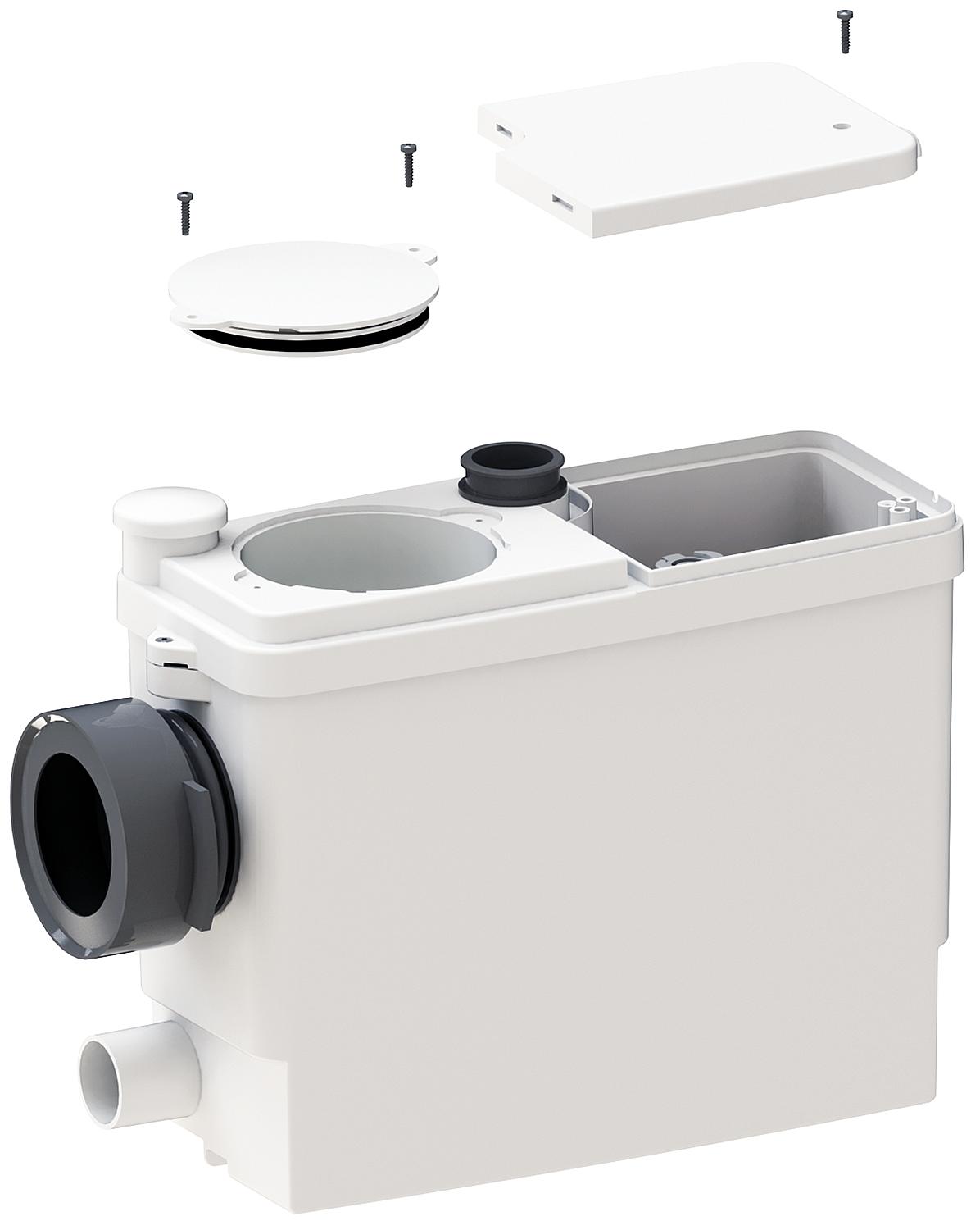 asdec life ® Fäkalienhebeanlage SaniPack Pro UP