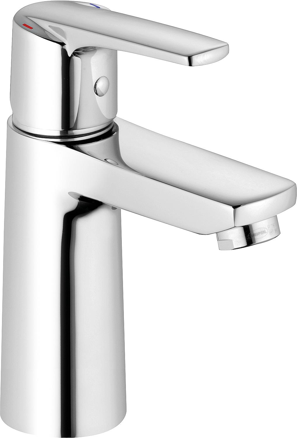 asdec life ® Waschtischmischer Heinrichschulte Alpha 300 chrom, ohne Ablaufgarnitur