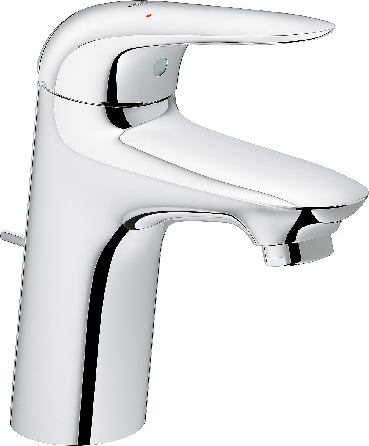 asdec life ® Waschtischmischer Grohe Eurostyle, verchromt, geschlossener Hebel
