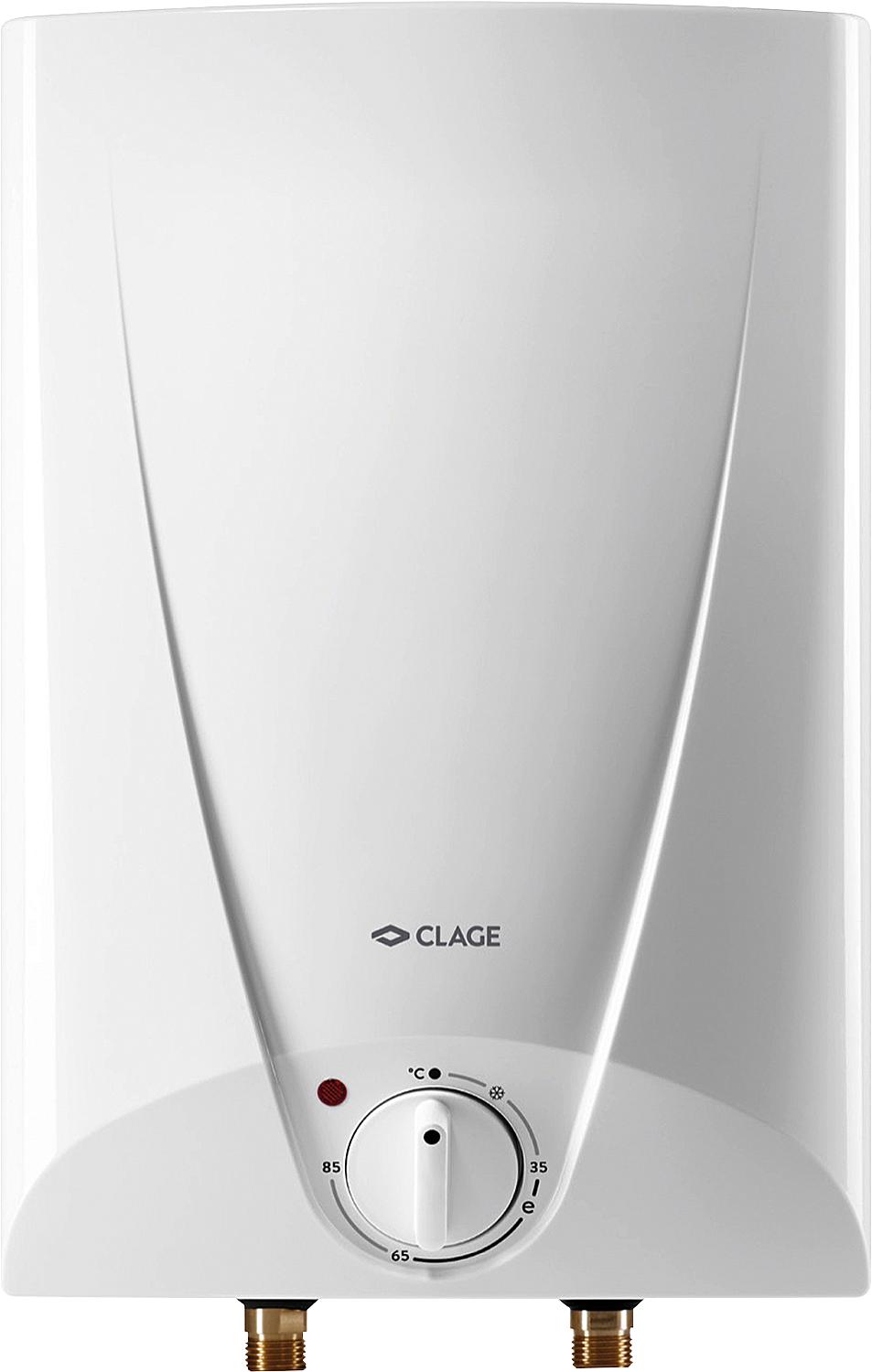asdec life ® Druckloser Übertischspeicher Clage, 5 Liter Typ S5-O