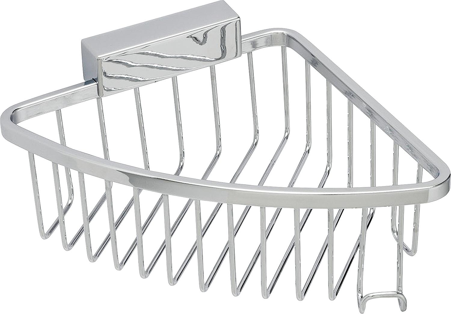 asdec life ® Shampookorb Iris² BxHxT:164x54x184mm Metall verchromt