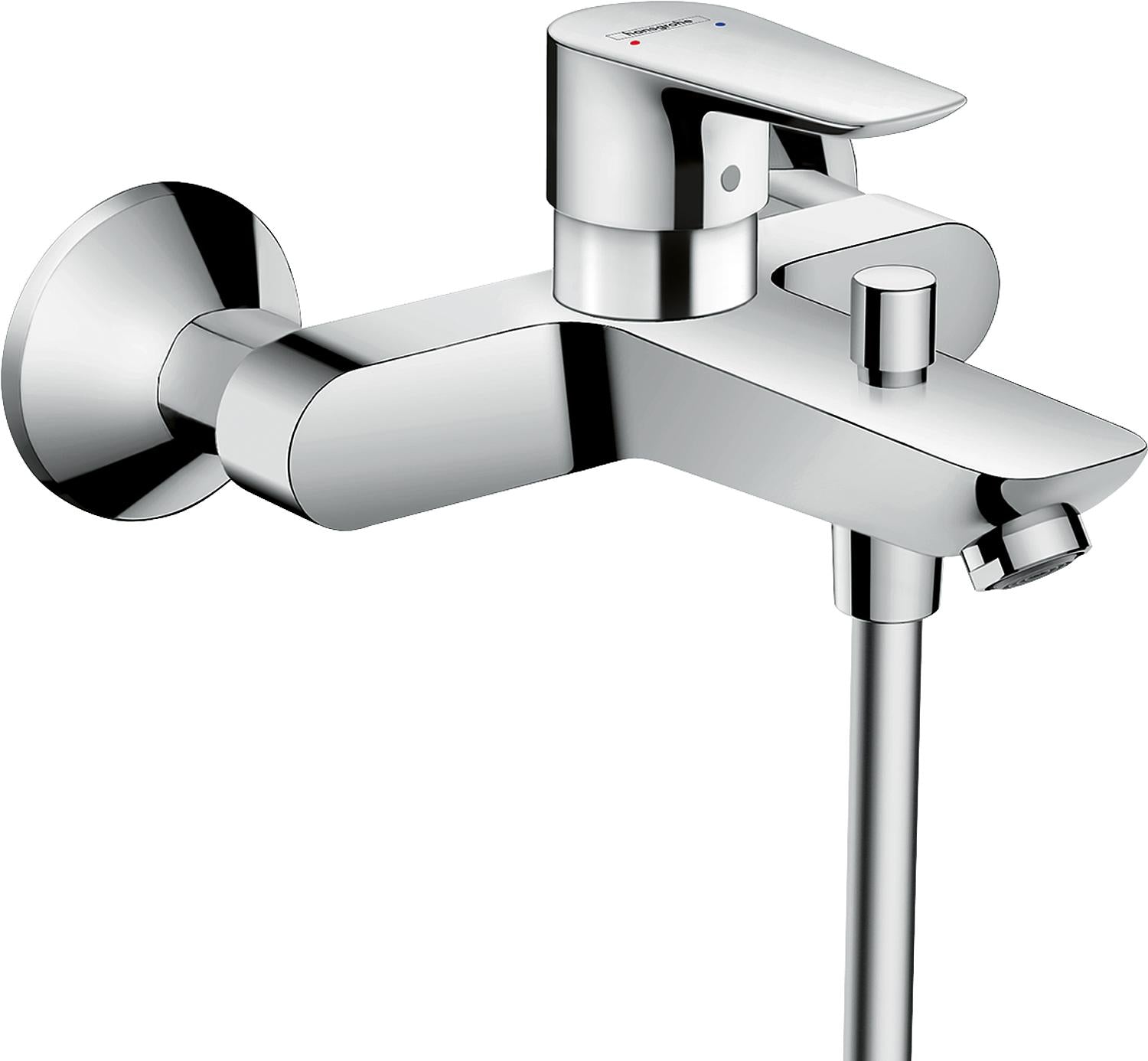 asdec life ® Wannenmischer Hansgrohe Talis E, Aufputz chrom