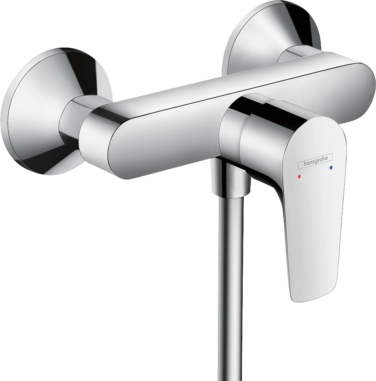 asdec life ® Brausemischer Hansgrohe Talis E, Aufputz chrom