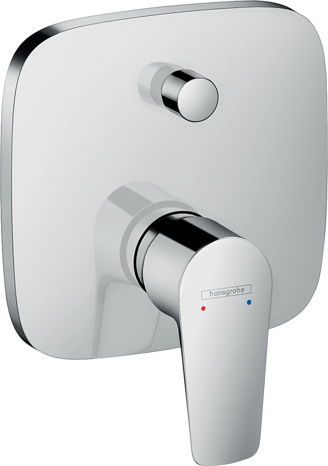 asdec life ® Wannenmischer Hansgrohe Talis E, Unterputz chrom