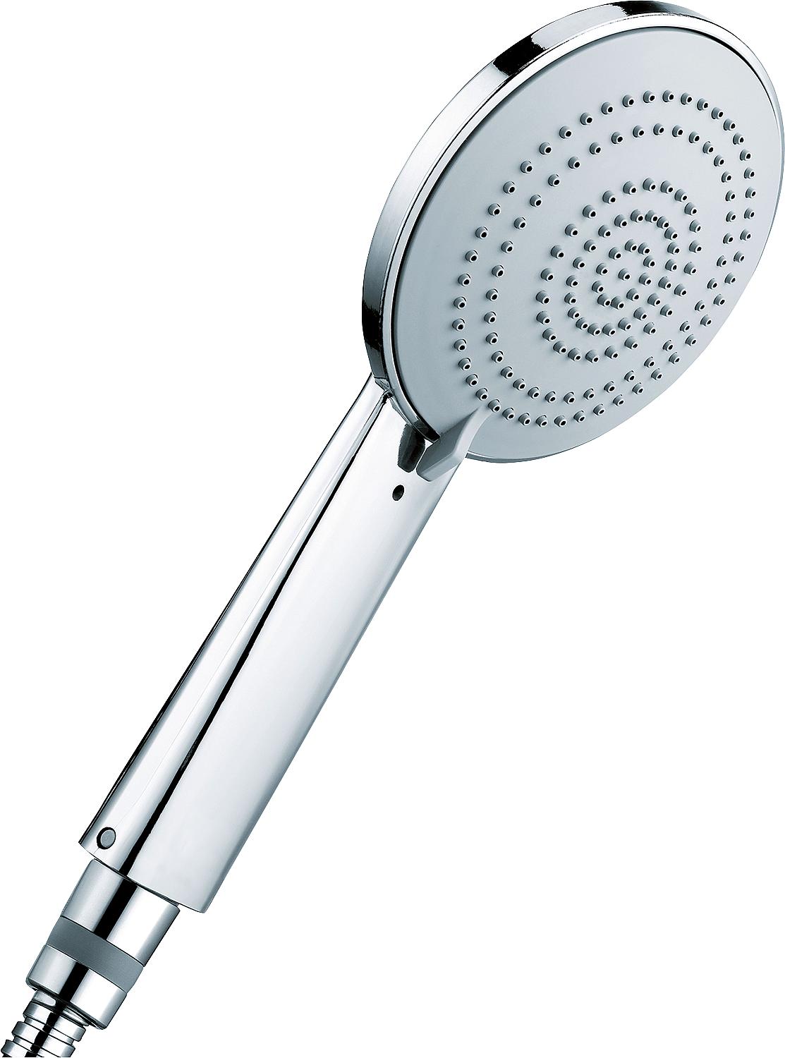 asdec life ® Handbrause Mixa 3 Fitair 3 Strahlarten, verchromt ø 110 mm