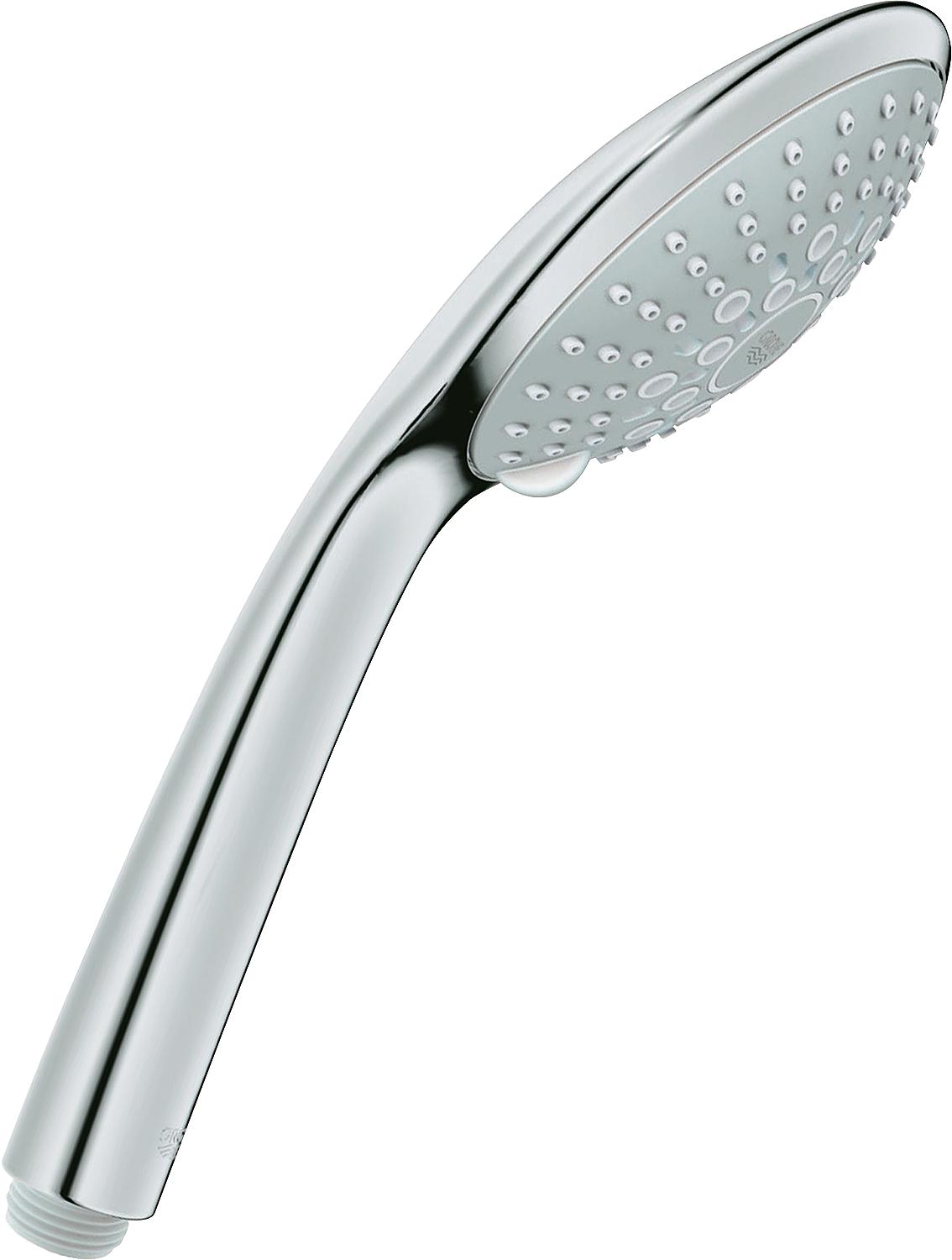 asdec life ® Euphoria Handbrause Champagne 2 Strahlarten Rain / Champagne-Strahl chrom