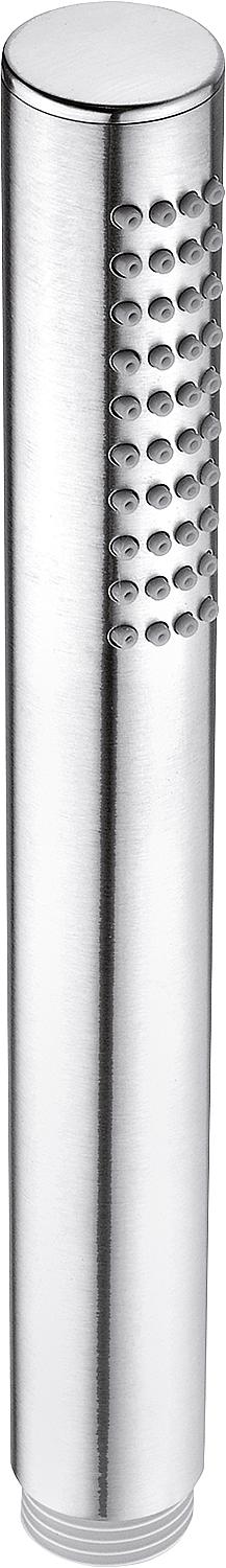 asdec life ® Stabhandbrause Edio 1 Strahlart, Edelstahl poliert rund