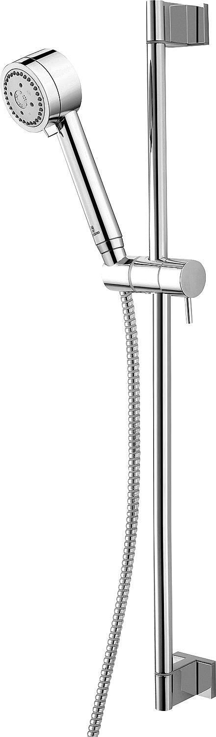 asdec life ® Brause-Set Cylindrica 3 mit Handbrause+Brauseschlauch B.-Stange 700 mm