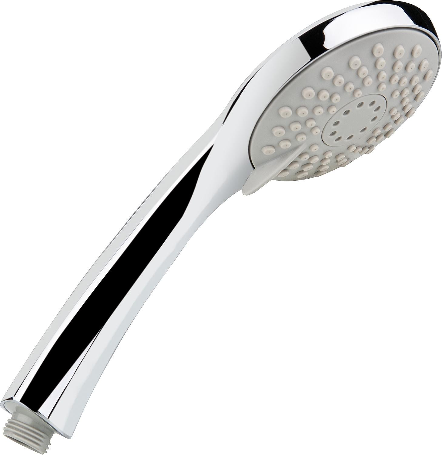 asdec life ® Handbrause Moon 3 Strahlarten mit ECO Wassersparseinsatz spart bis zu 60 % Wasser und Energie ! Verchromt ø 95mm