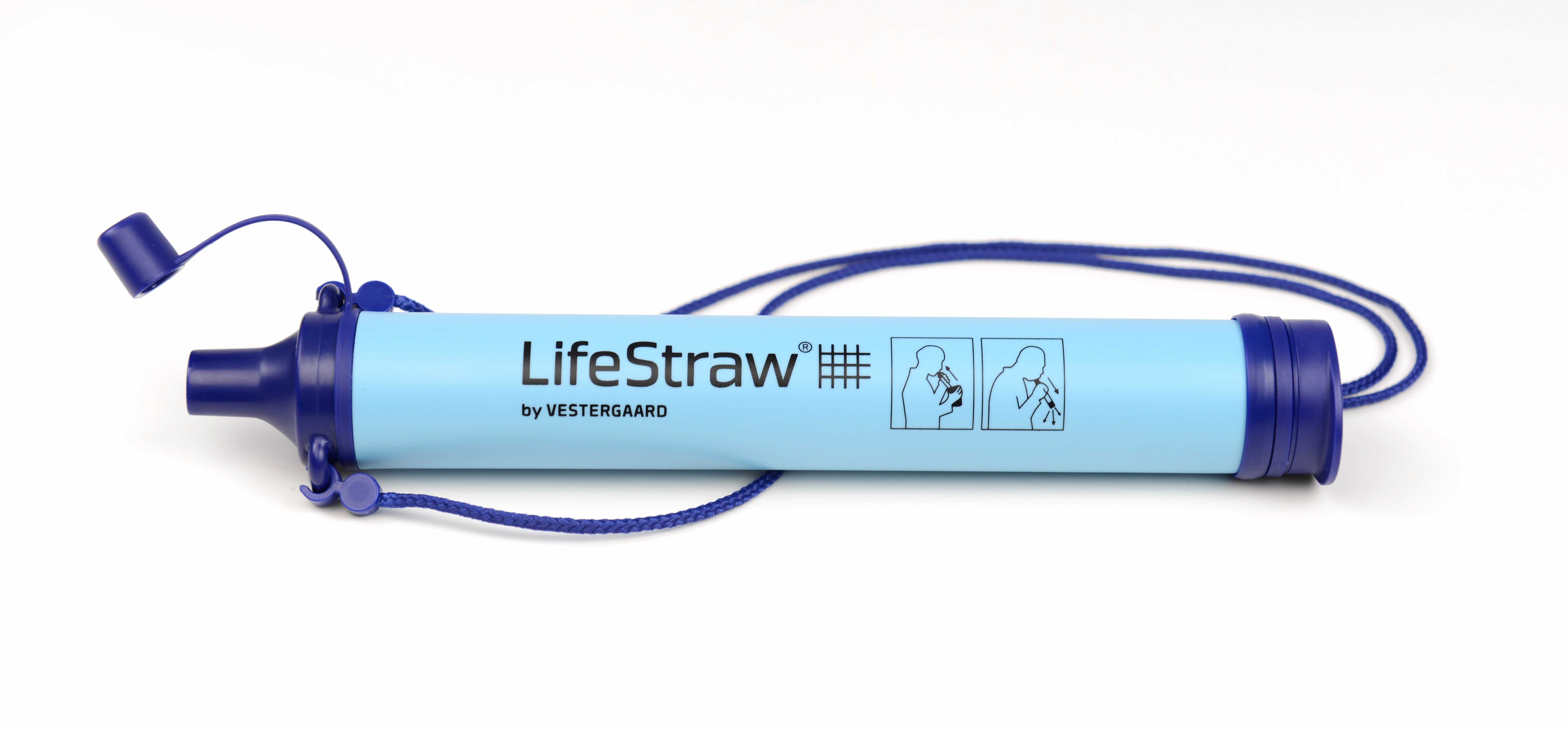 LifeStraw Personal (blue)-Extraleichter und sehr kompakter Trinkhalm-Wasserfilter von LifeStraw