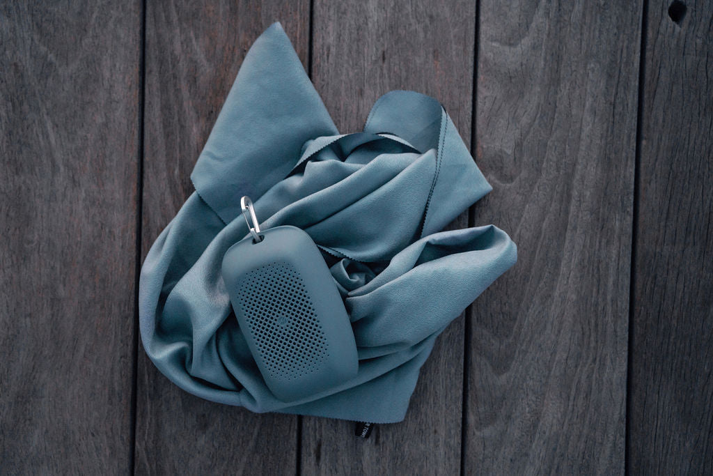 Matador NanoDry Packable Shower Towel - Large (slate-blue)