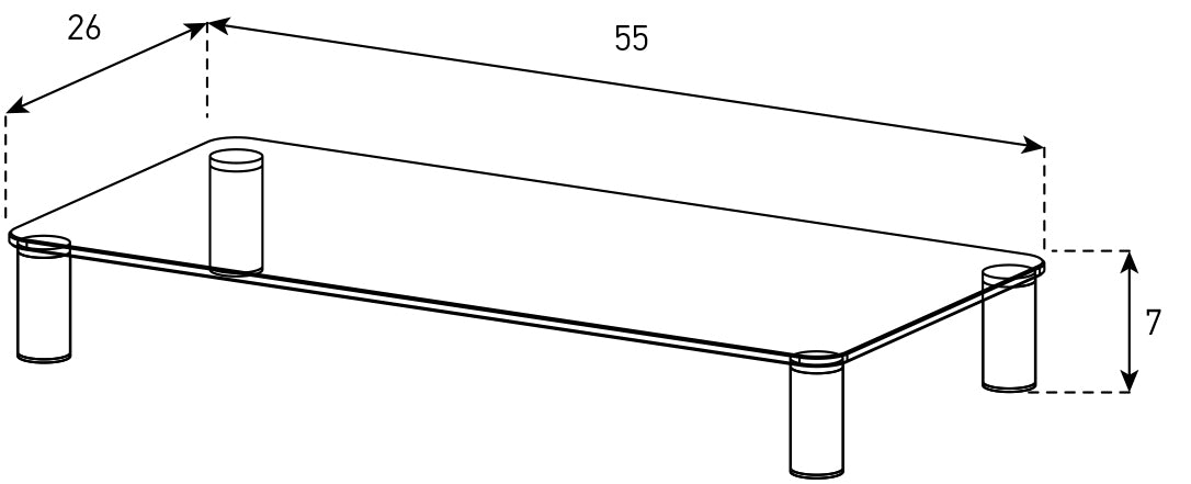 Sonorous Computer Monitor Stand