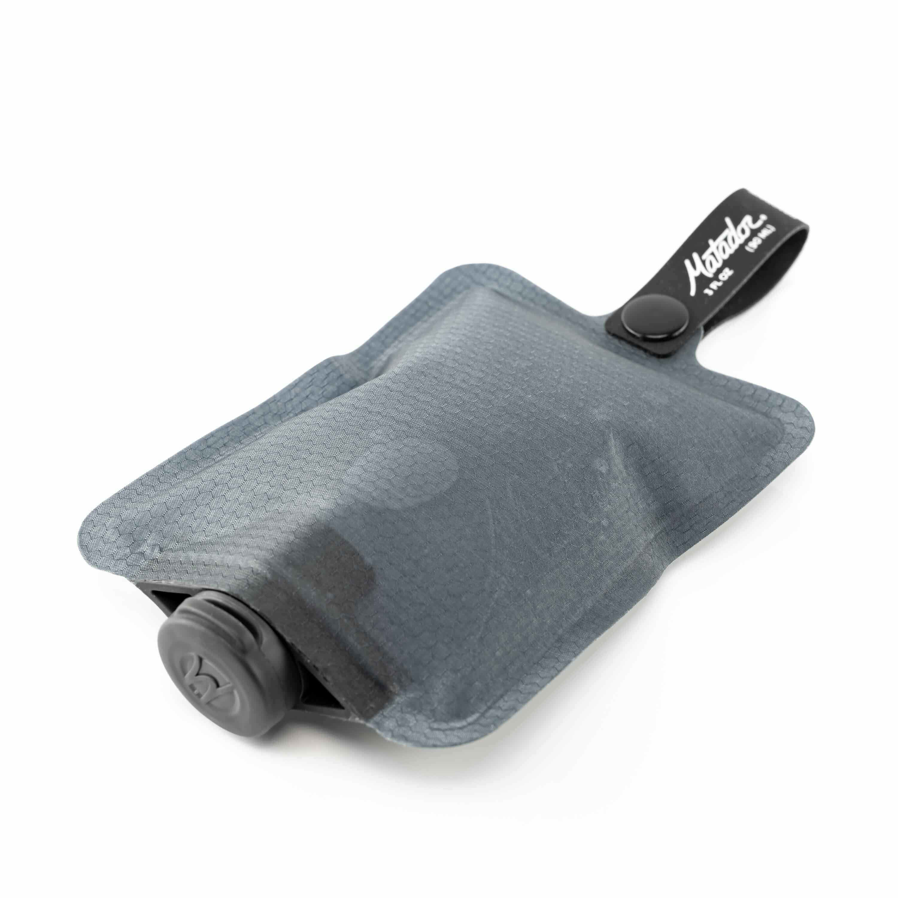 Matador FlatPak Toiletry Bottle 3-Pack (blue, charcoal, green)