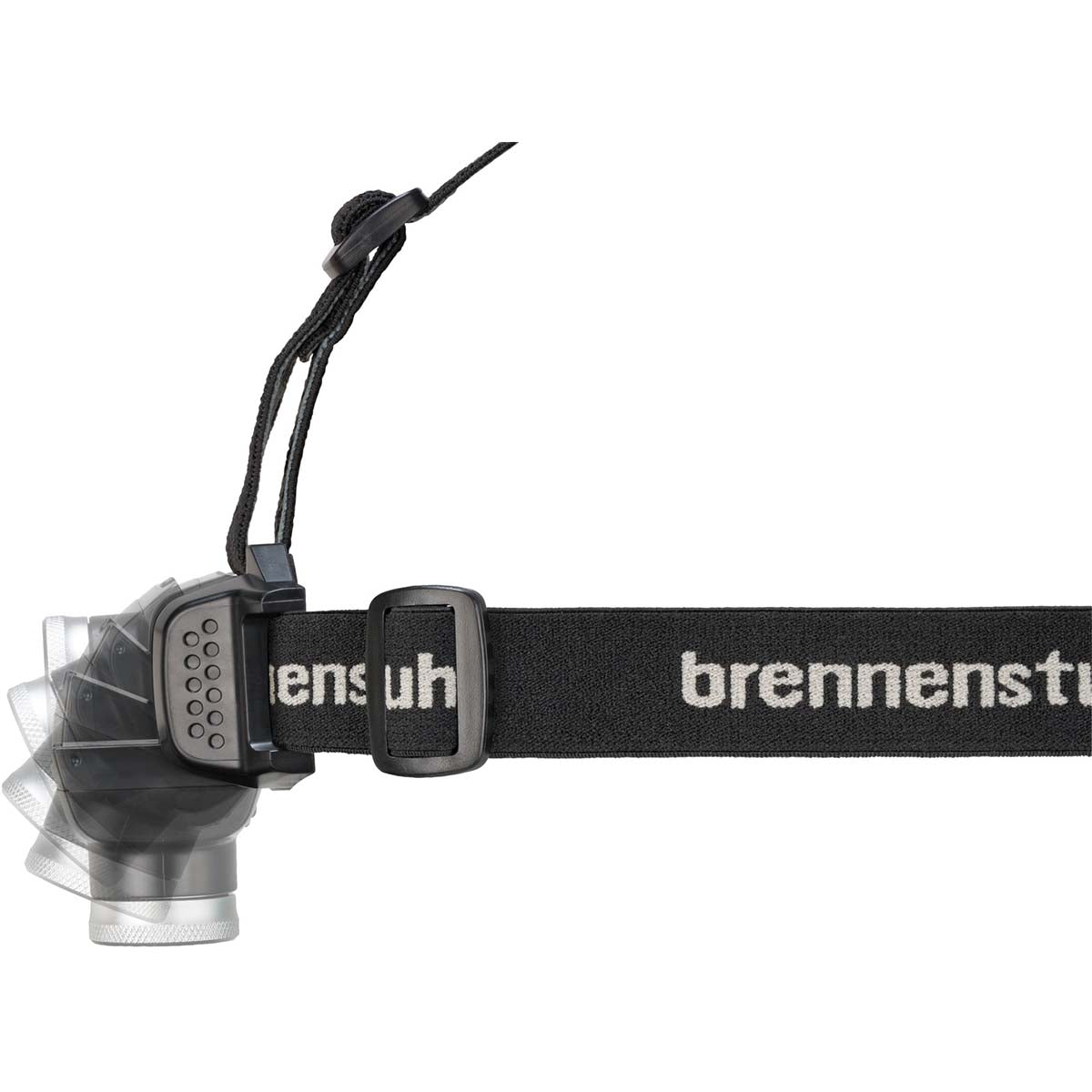 LuxPremium wiederaufladbare LED-Kopftaschenlampe KL 251 AF / Stirnlampe mit CREE LED und rotem Rücklicht
