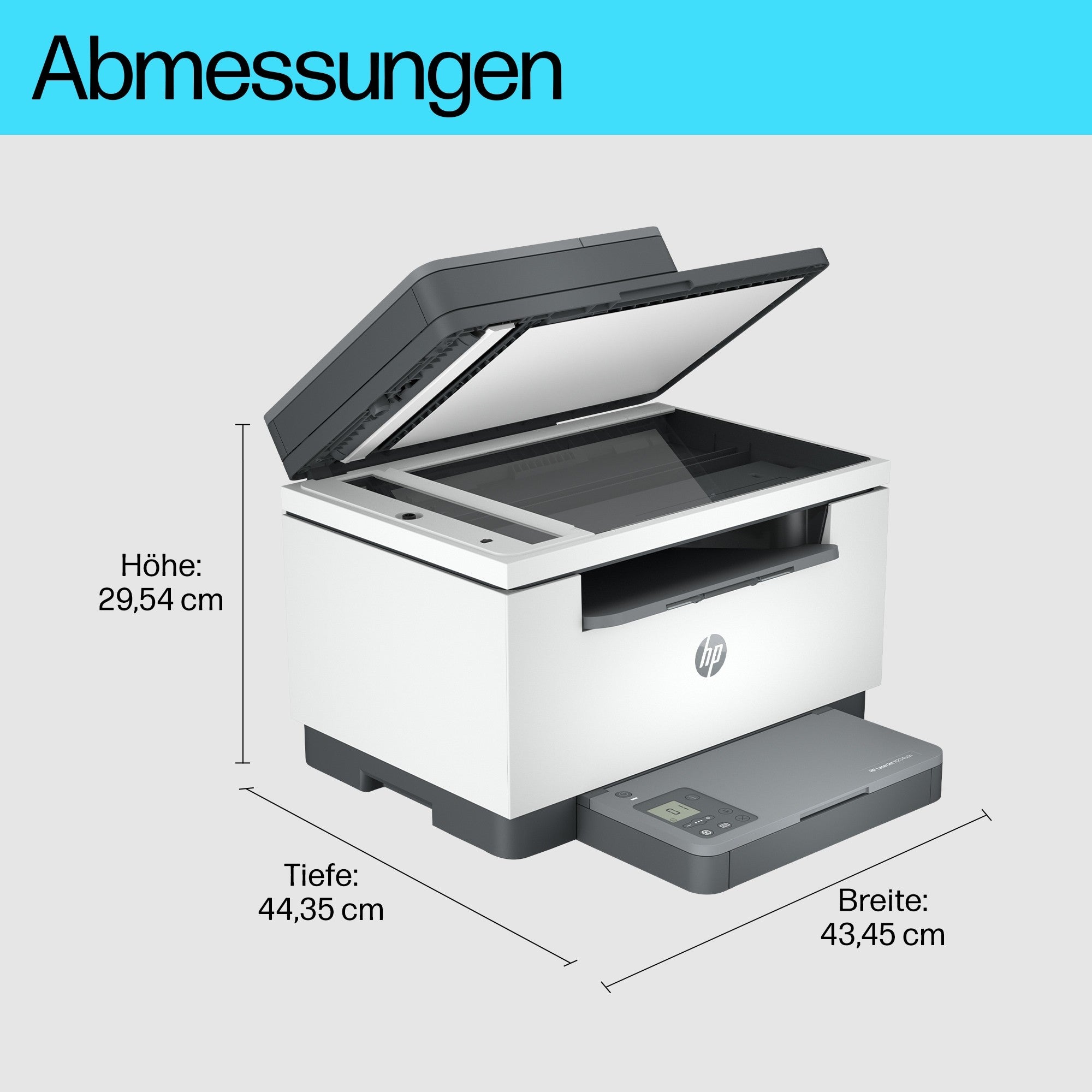 L HP LaserJet M234sdn S/W-Laserdrucker 3in1 A4 LAN ADF Duplex