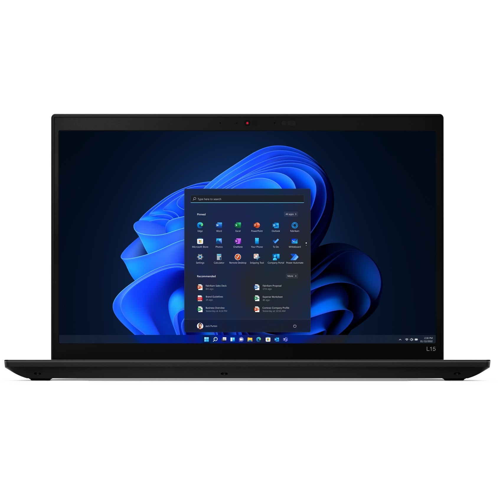 Lenovo Thinkpad L15 G3 i5 1245U/16GB/512SSD/W11Pro