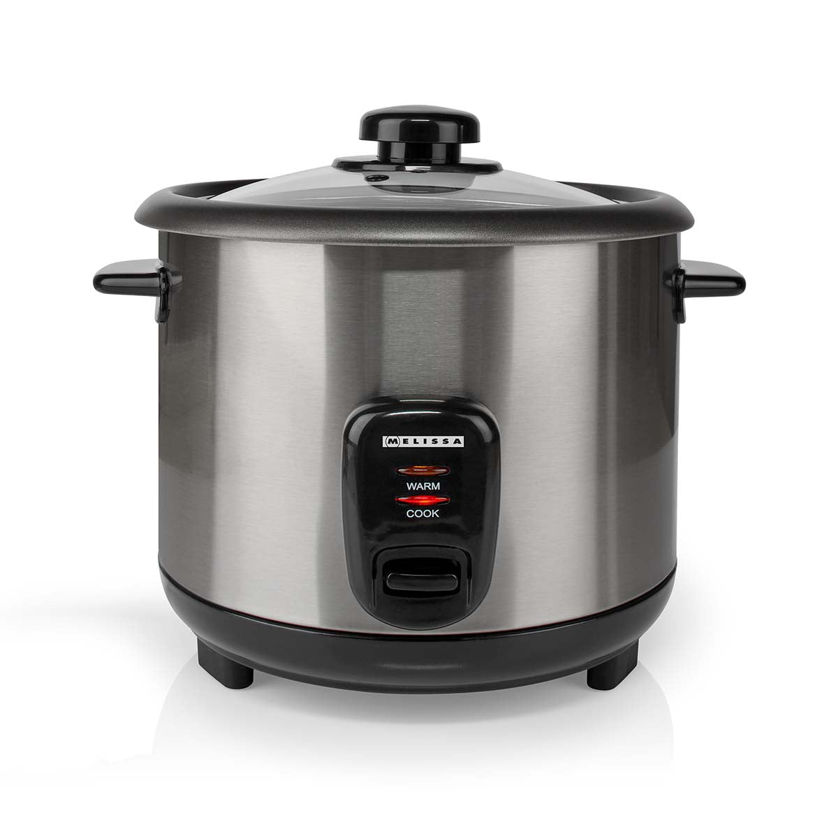 Reiskocher | 1,5 l | 500 W | Antihaftbeschichtung | Abnehmbare Schüssel | Dampfgareinsatz | Warmhaltefunktion | Automatische Abschaltung