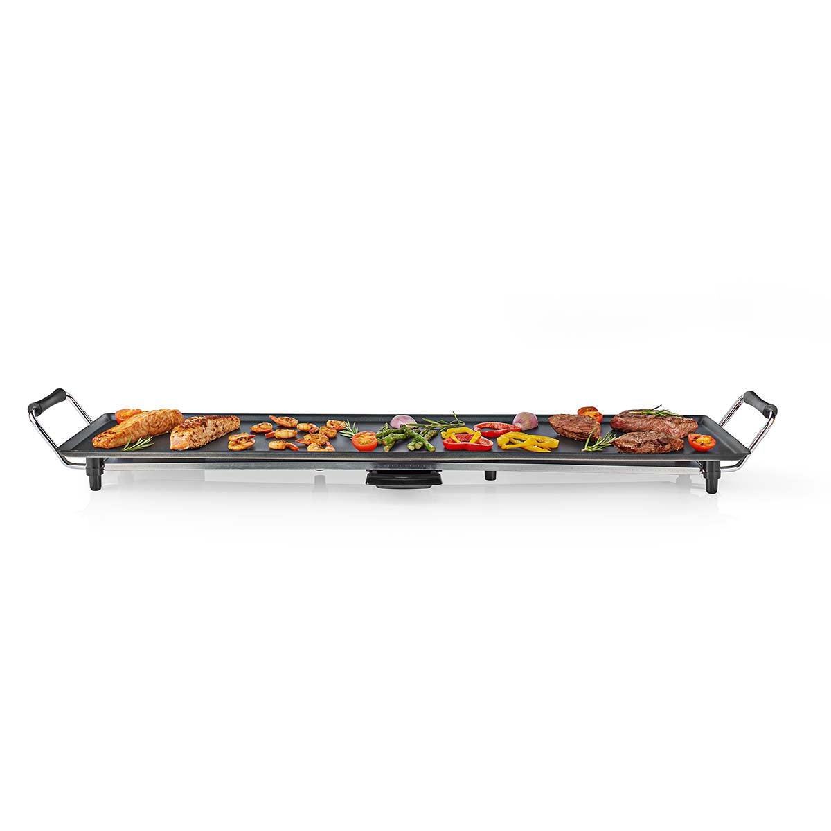 Teppanyaki Tischgrill | Backfläche ( L x B ): 90 x 23 cm | Anzahl der Heizstufen: 5