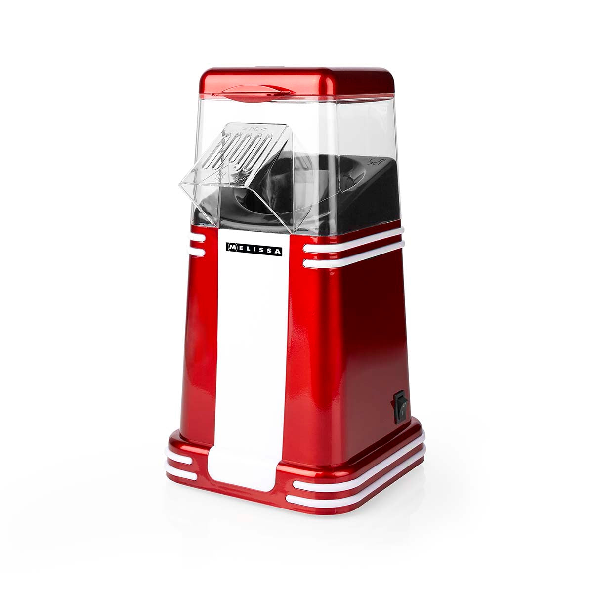 Popcorn-Maker | 60 g | 1200 W | 2 - 4 min | Rot/Weiß