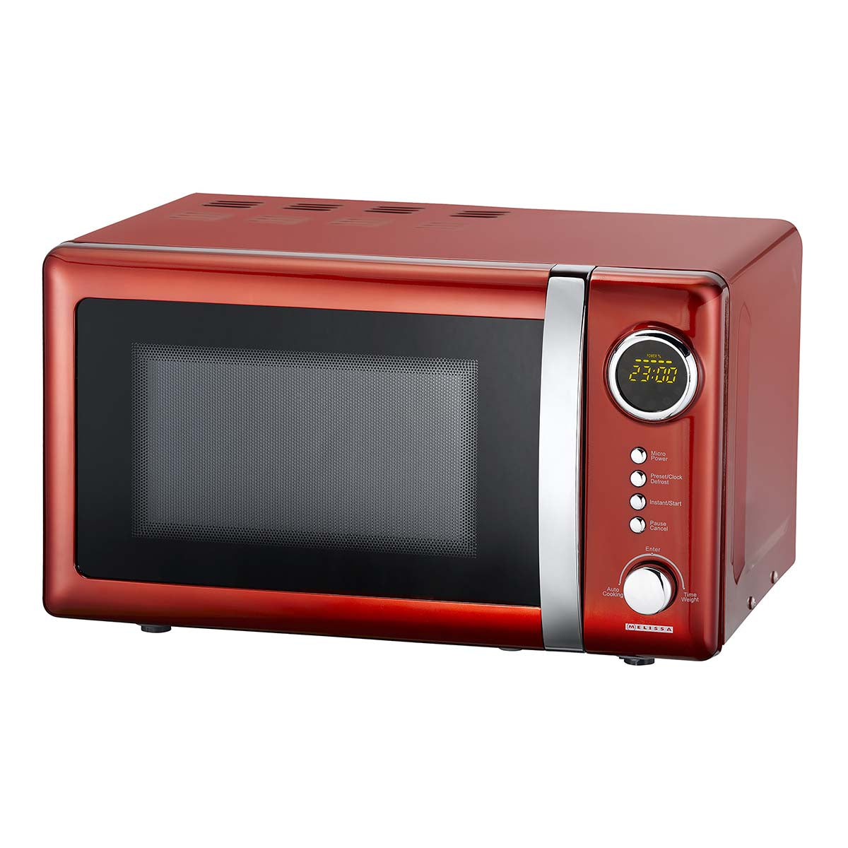 Mikrowelle elektronisch 20L 700W Chili Rot