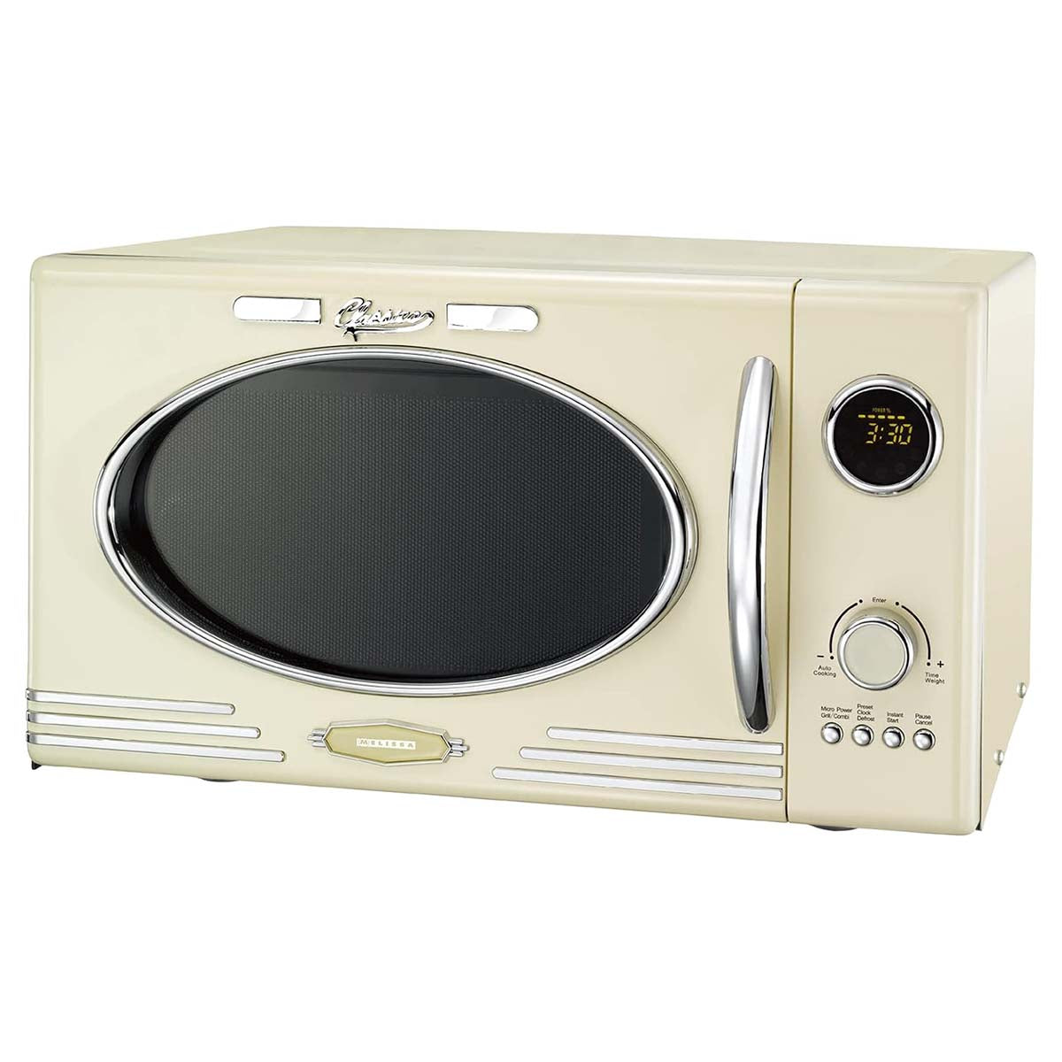Mikrowelle elektronischer Grill 23L 800 W Creme
