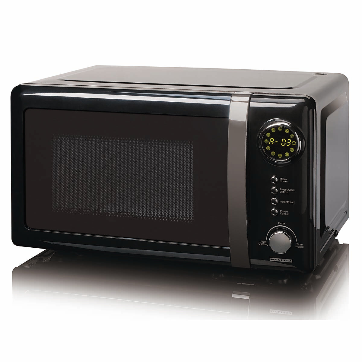 Mikrowelle elektronisch 20 L 700W Schwarz