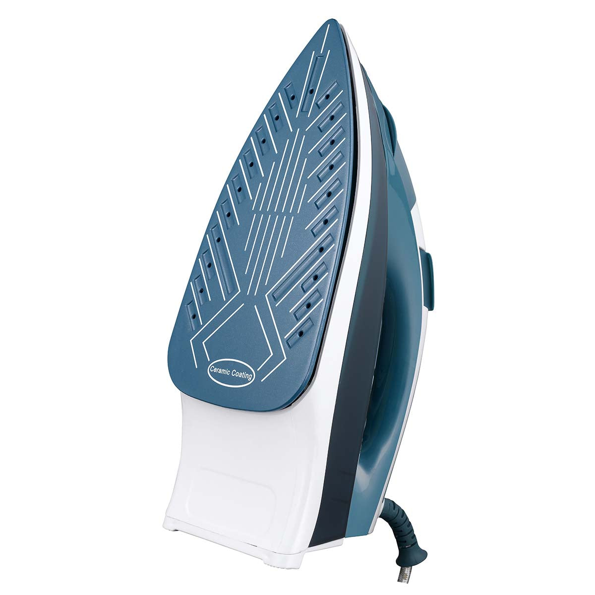 Dampfbügeleisen mit Keramiksohle 2200W Blau