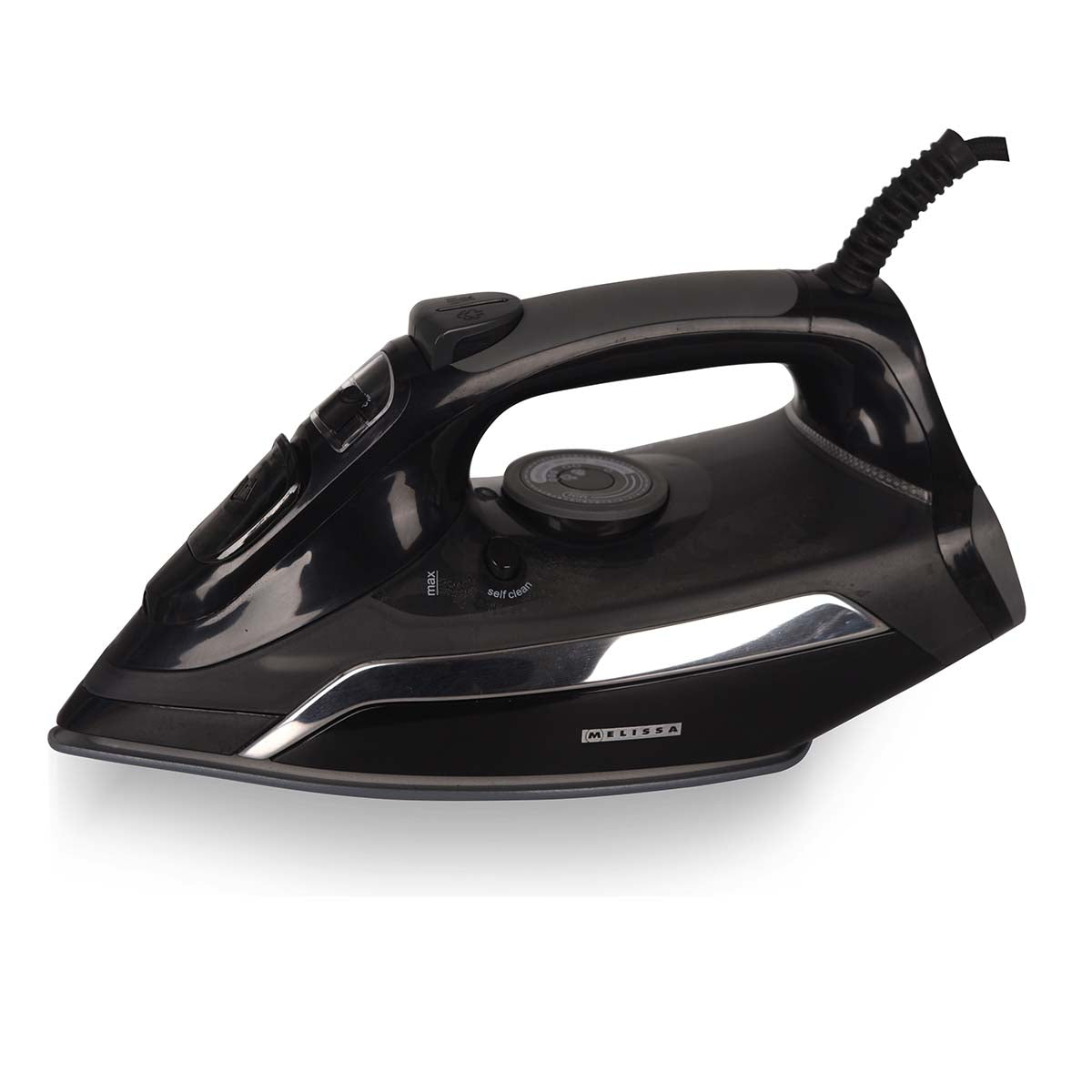 Dampfbügeleisen mit Keramiksohle 2500W Schwarz