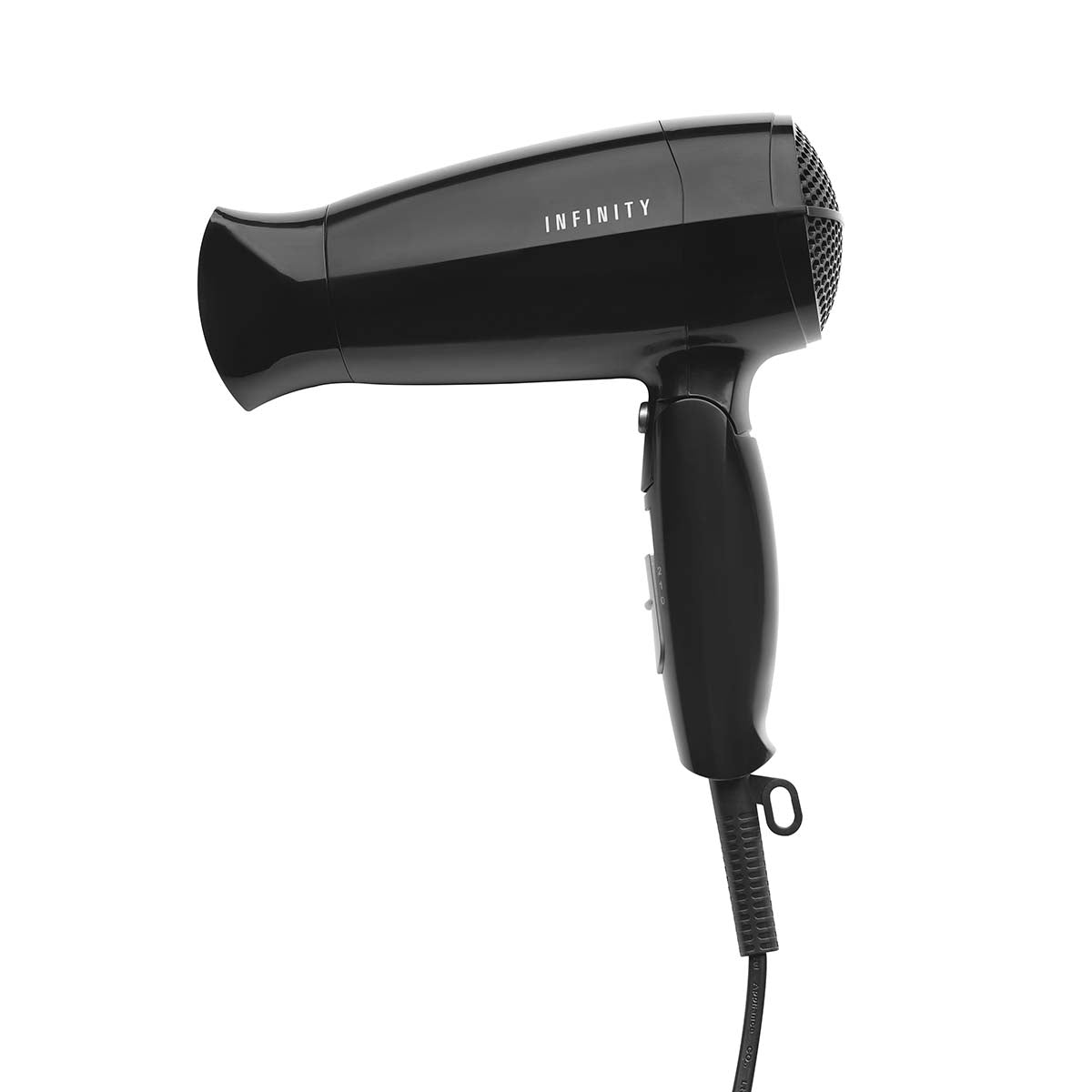 Haartrockner mit klappbarem Griff 1600W Schwarz