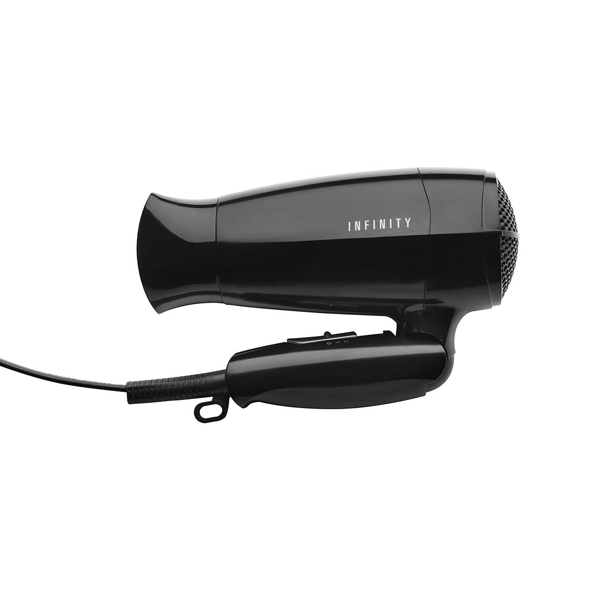 Haartrockner mit klappbarem Griff 1600W Schwarz