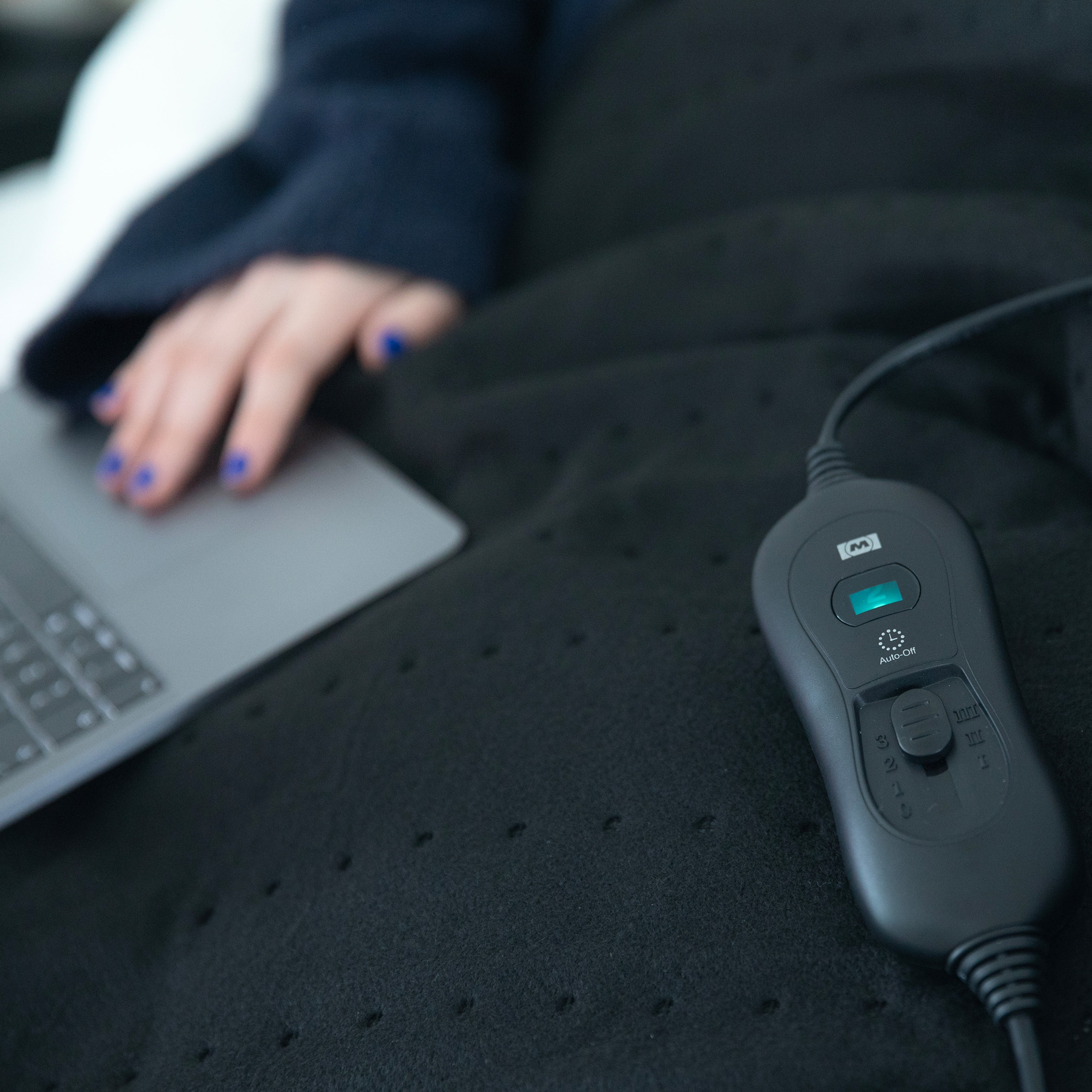 Heating blanket 80x150 cm 55-60W Black