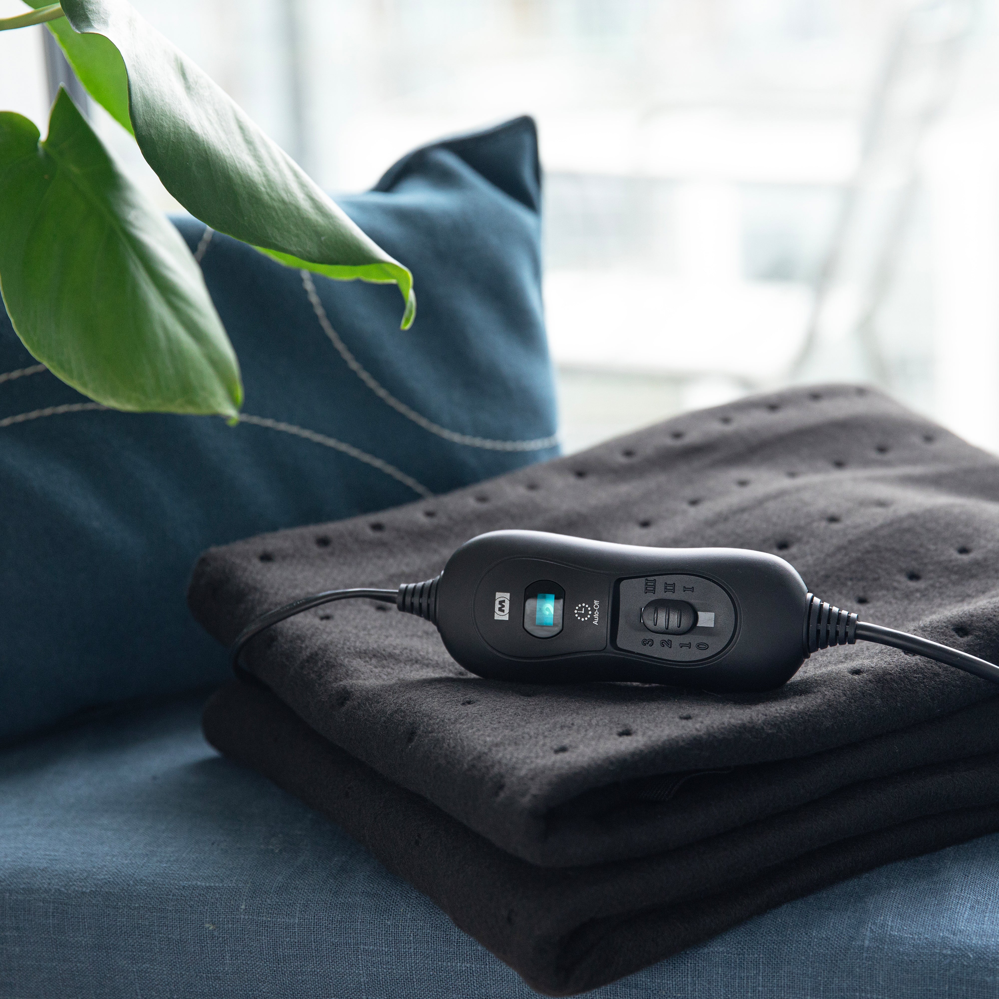 Heating blanket 80x150 cm 55-60W Black