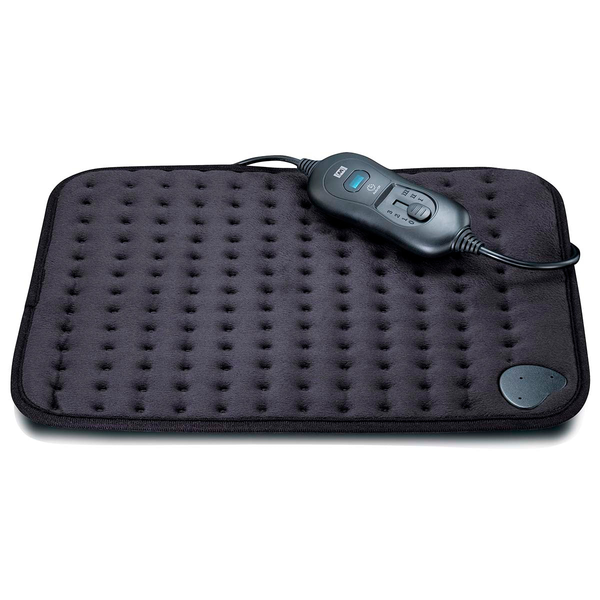 Heizkissen mit drei Heizstufen, Überhitzungsschutz und Abschaltautomatik 40 x 30 cm Schwarz
