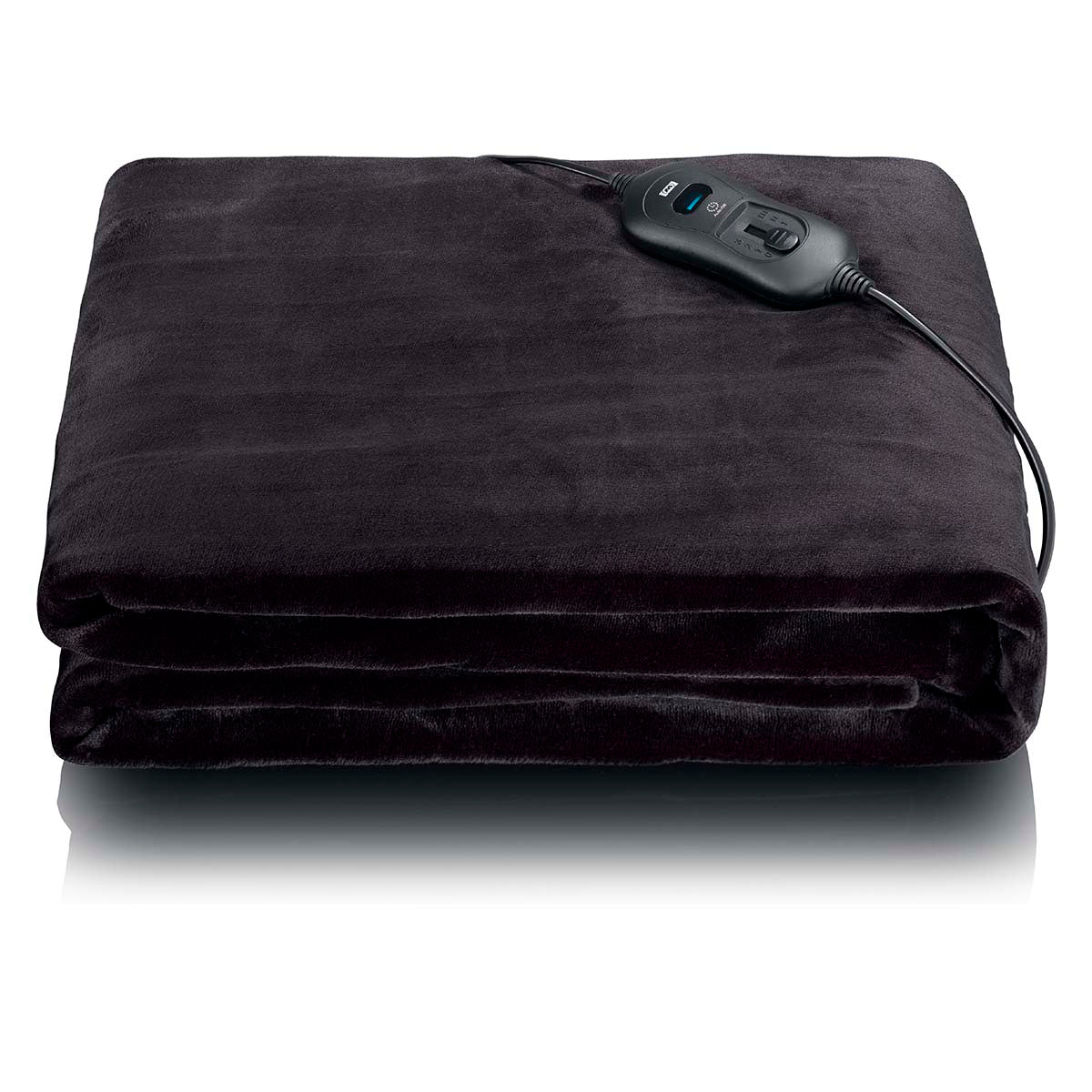 Heizung Plaid 180x130cm 120W Schwarz