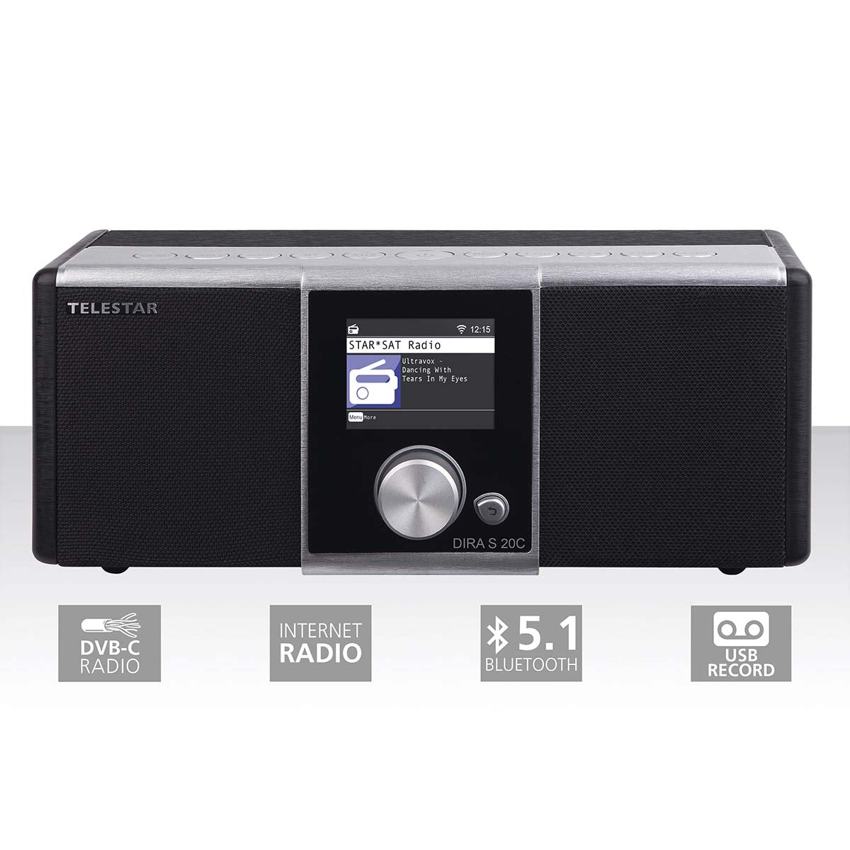 Telestar DIRA S 20 C Kabel (DVB-C) und Internet Stereo Radio